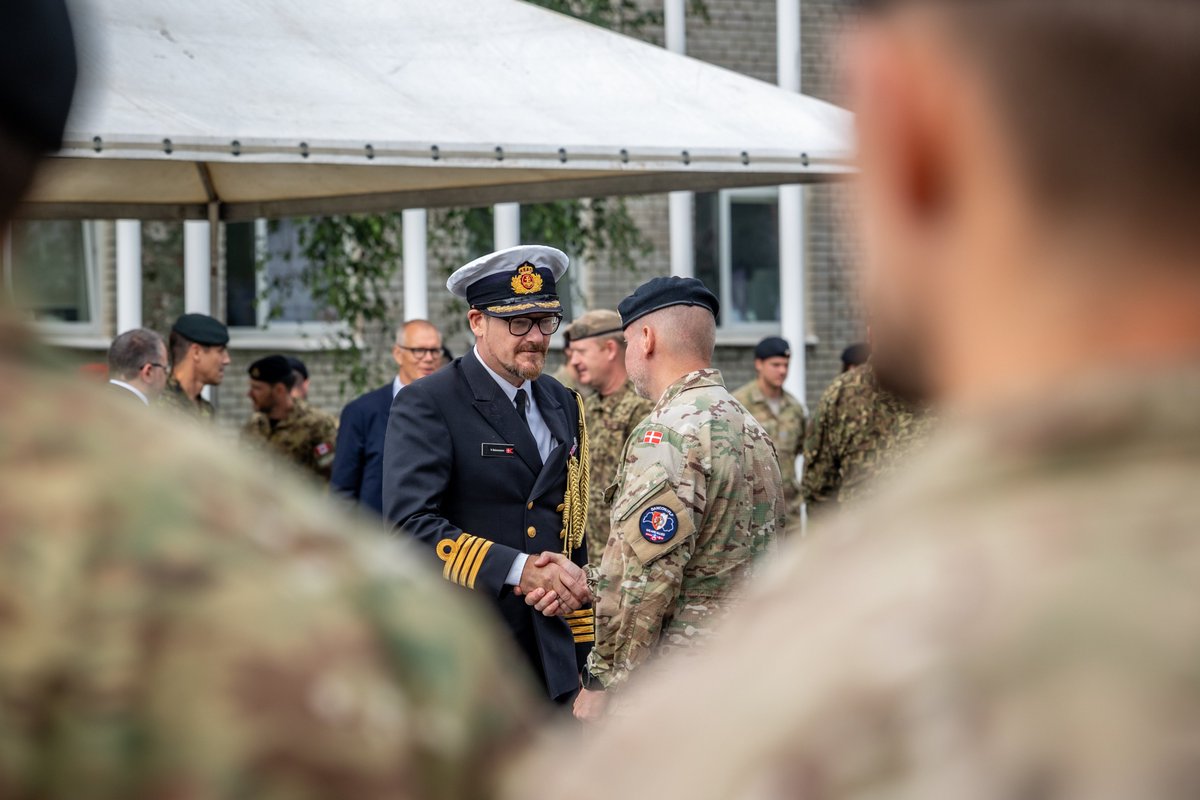 Yesterday i proudly participated in the ceremony marking the arrival and transfer of authority  to NATO of the Danish Battalion in Latvia. Working together for Latvian and Baltic security. 🇩🇰🇱🇻🇨🇦#Danisharmy #NATO