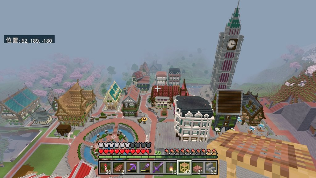 shima_umaa's tweet photo. 今日も街に貢献した

#マイクラ　#Minecraft https://t.co/pt6UysJvxh