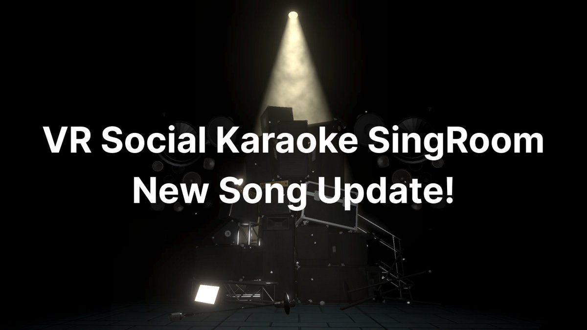 singroom_'s tweet photo. Hello, this is VR Social Karaoke SingRoom.
We have added new songs to SingRoom.
Thank you for your numerous song requests.

Song Request Guide :https://t.co/dP40Aiw9tb

Added Songs (796songs)
R.I.P. - BUMP OF CHICKEN

사랑을 할꺼야 - 녹색지대

Sticky - KISS OF LIFE

Boom Boom Bass - RIIZE

How Sweet - NewJeans

Supernatural - NewJeans

Right Now - NewJeans

Rock DJ - Robbie Willians

She Keeps Me Up - Nickelback

Wild Ones - Jessie Murph

Family Line - Conan Gray

Always and Forever - Heatwave

Complicated - Avril Lavigne

golden hour - JVKE

Eye In The Sky - The Alan Parsons Project

Dancin (Krono Remix) (feat. Luvli) - Aaron Smith

Blueberry Hill - Fats Domino

Don't Expect Me to Be Your Friend - Lobo

Not Like Us - Kendrick Lamar

When I See U - Fantasia

Ain't As Lonely (feat. Dillon Carmichael) - Coffey Anderson

Some Guys Have All the Luck - Rod Stewart

Me and My Husband - Mitski

SUSIE SAVE YOUR LOVE - Mitski

If You Could Read My Mind - Gordon Lightfoot

Over the Rainbow - Israel Kamakawiwo'ole

What A Wonderful World - Israel Kamakawiwo'ole

Somewhere Over The Rainbow/What A Wonderful World - Israel Kamakawiwo'ole

Wild Hearts Can't Be Broken - PINK

Rocket Man - Elton John

QUE VUELVAS - Carin Leon

Misty - Marty Robbins

Love Is Blue - Marty Robbins

Set Fire to the Rain - Adele

I Look to You - Whitney Houston

Gangsta's Paradise - Coolio

Chasing Cars - Snow Patrol

Stereo Love - Edward Maya

I Drink Wine - Adele

Stressed Out - twenty one pilots

Holding On - Heather Small

Proud - Heather Small

I'm Outta Love - Anastacia

Left Outside Alone - Anastacia

Love Is a Crime - Anastacia

Paid My Dues - Anastacia

Sick and Tired - Anastacia

Love Is Alive - Anastacia

How Come the World Won't Stop - Anastacia

I Call It Love - Anastacia

Take This Chance - Anastacia

The Way I See It - Anastacia

One Day In Your Life (European Version) - Anastacia

Underground Army - Anastacia

Why'd You Lie To Me - Anastacia

Seasons Change - Anastacia

Pieces of a Dream - Anastacia

I Ask of You - Anastacia

Heavy on My Heart - Anastacia

Welcome to My Truth - Anastacia

Who's Gonna Stop the Rain - Anastacia

I Do - Anastacia

Where Do I Belong - Anastacia

Pretty Little Dum Dum - Anastacia

Cowboys & Kisses - Anastacia

Overdue Goodbye - Anastacia

Rearview - Anastacia

Broken Wings - Anastacia

Why'd You Lie to Me - Anastacia

The Saddest Part - Anastacia

Made for Lovin’ You - Anastacia

Love Is a Crime - Anastacia

Same Old Story - Anastacia

Hard to Say I'm Sorry - Aqua

Cartoon Heroes - Aqua

Doctor Jones - Aqua

Turn Back Time - Aqua

Around the World - Aqua

Bumble Bees - Aqua

Aquarius - Aqua

My Oh My - Aqua

Happy Boys & Girls - Aqua

Lollipop (Candyman) - Aqua

Freaky Friday - Aqua

Calling You - Aqua

fragile - Every Little Thing

truth - 嵐 (ARASHI)

NAO - HY

千の風になって - 秋川雅史

HOTEL PACIFIC - サザンオールスターズ

踊り子 - Vaundy

スターライトパレード - SEKAI NO OWARI

ハルカ - YOASOBI

GIFT - Mr.Children

Time goes by - Every Little Thing

ブルーアンビエンス - Mrs. GREEN APPLE

アイラブユー - back number

花に亡霊 - ヨルシカ

未来 - コブクロ

WISH - 嵐 (ARASHI)

White Love - SPEED

大声ダイヤモンド - AKB48

雨のち晴レルヤ - ゆず

DEPARTURES - globe

Climax Jump - AAA DEN-O form

GLAMOROUS SKY - Nana

YELL - いきものがかり

別の人の彼女になったよ - wacci

気まぐれロマンティック - いきものがかり

Believe - 嵐 (ARASHI)

長い間 - Kiroro

Bittersweet - 嵐 (ARASHI)

君に届け - flumpool

春風 - Rihwa

睡蓮花 - 湘���乃風

A・RA・SHI - 嵐 (ARASHI)

ようかい体操第一 - Dream5

イロトリドリ - ゆず

虹色の戦争 - SEKAI NO OWARI

season - 嵐 (ARASHI)

サザンカ - SEKAI NO OWARI

Forever Love - X JAPAN

innocent world - Mr.Children

言葉より大切なもの - 嵐 (ARASHI)

365日 - Mr.Children

Moon Crying - 倖田來未

誘惑 - GLAY

GO!!! - FLOW

言葉より大切なもの - 嵐 (ARASHI)

夏の日の1993 - class

ポニーテールとシュシュ - AKB48

大阪LOVER - Dreams Come True

炎と森のカーニバル - SEKAI NO OWARI

ロウワー - ぬゆり

カメレオン - King Gnu

シュガーソングとビターステップ - UNISON SQUARE GARDEN

終わりなき旅 - Mr.Children

第ゼロ感 - 10-FEET

Lovers Again - EXILE

I beg you - Aimer

道 - EXILE

アカシア - BUMP OF CHICKEN

逢いたくていま - MISIA

抱きしめたい - Mr.Children

きっと大丈夫 - 嵐 (ARASHI)

くるみ - Mr.Children

メルト - supercell

いーあるふぁんくらぶ - みきとP

明日の記憶 - 嵐 (ARASHI)

夏をあきらめて - サザンオールスタ���ズ

アンコール - YOASOBI

Teenager Forever - King Gnu

君の知らない物語 - supercell

OLA!! - ゆず

AM11:00 - HY

CROSS ROAD - Mr.Children

流星 - コブクロ

サヨナラの意味 - 乃木坂46

NIGHT DANCER - imase

Over Drive - JUDY AND MARY

PIKA☆☆NCHI DOUBLE - 嵐 (ARASHI)

ラフ・メイカー - BUMP OF CHICKEN

フライングゲット - AKB48

裸の勇者 - Vaundy

ふたつの唇 - EXILE

決意の朝に - Aqua Timez

PIECES OF A DREAM - CHEMISTRY

果てない空 - 嵐 (ARASHI)

勿忘 - Awesome City Club

恋のバカンス - ザ・ピーナッツ

コネクト - ClariS

ひまわり - 遊助

Step and Go - 嵐 (ARASHI)

恋愛サーキュレーション - 千石撫子(花澤香菜)

雫 - スキマスイッチ

あー夏休み - TUBE

Oh Yeah! - 嵐 (ARASHI)

飛行艇 - King Gnu

Journey through the Decade - Gackt

アオゾラペダル - 嵐 (ARASHI)

リライト - ASIAN KUNG-FU GENERATION

エジソン - 水曜日のカンパネラ

初音ミクの消失 - cosMo@暴走P feat. 初音ミク

SURPRISE-DRIVE - Mitsuru Matsuoka EARNEST DRIVE

Tot Musica - Ado

Follow Me - E-Girls

HOWEVER - GLAY

RPG - SEKAI NO OWARI

ALONES - Aqua Timez

表裏一体 - ゆず

RAIN - SEKAI NO OWARI

レイン - シド

ミス・ブランニュー・デイ (MISS BRAND-NEW DAY) - サザンオールスターズ

ADAMAS - LiSA

瞬間センチメンタル - SCANDAL

堕天 - Creepy Nuts

Troublemaker - 嵐 (ARASHI)

出逢った頃のように - Every Little Thing

運命のヒト - EXILE

僕に彼女ができたんだ - SHISHAMO

千の夜をこえて - Aqua Timez

愛のしるし - PUFFY

COLORS - FLOW

オリオンをなぞる - UNISON SQUARE GARDEN

儚くも永久のカナシ - UVERworld

おもかげ - milet, Aimer, 幾田りら

Hello,world! - BUMP OF CHICKEN

愛と欲望の日々 - サザンオールスターズ

愛は勝つ - KAN

100万回の「I love you」 - Rake

気分上々↑↑ - mihimaru GT

Rusty Nail - X JAPAN

白雪姫 - Flower

ハダシの未来 - 嵐 (ARASHI)

今宵、月が見えずとも - ポルノグラフィティ

正解(18FES ver.) - RADWIMPS

Dear Snow - 嵐 (ARASHI)

喜劇 - 星野源

曖歌 - 湘南乃風

ANIMA - ReoNa

桜の花びらたち - AKB48

タマシイレボリ��ーション - Superfly

ハピネス - AI

冬のうた - Kiroro

BODY & SOUL - SPEED

Ti Amo - EXILE

春を愛する人 - GLAY

人にやさしく - Puffy AmiYumi

BELOVED - GLAY

ぼくの憂鬱と不機嫌な彼女 - AAA

憂、燦々 - クリープハイプ

youthful days - Mr.Children

Always - 西野 カナ

自由の翼 - Linked Horizon

ソラニン - ASIAN KUNG-FU GENERATION

できっこないを やらなくちゃ - サンボマスター

君はメロディー - AKB48

未来のミュージアム - Perfume

全力バタンキュー - A応P

三線の花 - BEGIN

夜撫でるメノウ - Ayase

Stand By You - Official髭男dism

LIFE - 中島 美嘉

カゲロウデイズ - じん feat.初音ミク

バクチ・ダンサー - DOES

Everything(It's you) - Mr.Children

大正浪漫 (Romance) - YOASOBI

侍戦隊シンケンジャー - サイキックラバー

君という名の翼 - コブクロ

カナタハルカ - RADWIMPS

彩り - Mr.Children

sailing day - BUMP OF CHICKEN

JUST LIVE MORE - 鎧武乃風

君って - 西野カナ

ないものねだり - KANA-BOON

永遠にともに - コブクロ

碧い瞳のエリス - 安全地帯

ココロのちず - BOYSTYLE

my graduation - SPEED

会いたかった - AKB48

WanteD! WanteD! - Mrs. GREEN APPLE

Brave Shine - Aimer

完全感覚Dreamer - ONE OK ROCK

襟裳岬 - 森 進一

俺たちの明日 - エレファントカシマシ

ロマンス - PENICILLIN

LEVEL5-judgelight- - fripSide

Over - Mr.Children

とまどいながら - 嵐 (ARASHI)

ドラマツルギー - Eve

紅蓮の弓矢 - Linked Horizon

言い訳Maybe - AKB48

Rolling star - YUI

LAST STARDUST - Aimer

CLOUDY HEART - BOOWY

星になれたら - Mr.Children

ギフト - ET-KING

THE OVER - UVERworld

クラシック - JUDY AND MARY

以心電信 - ORANGE RANGE

生きてこそ - Kiroro

閃光少女 - 東京事変

ハッピーサマーウェディング - モーニング娘。

GO!GO!MANIAC - Houkago Teatime

Grip! - Every Little Thing

愛すべき未来へ - EXILE

涙サプライズ! - AKB48

BOY - King Gnu

明日に向かって - 嵐 (ARASHI)

FLY HIGH!! - BURNOUT SYNDROMES

Together - EXILE

カラフル - ClariS

ヘビーローテーション - AKB48

トモダチ - ケツメイシ

Velonica - Aqua Timez

車輪の唄 - BUMP OF CHICKEN

君の好きなうた - UVERworld

シーズン・イン��ザ・サン - TUBE

君のために僕がいる - 嵐 (ARASHI)

おやすみ泣き声、さよなら歌姫 - クリープハイプ

じれったい - 安全地帯

私たち - 西野 カナ

SOUVENIR - BUMP OF CHICKEN

命は美しい - 乃木坂46

夜もすがら君想ふ - TOKOTOKO(西沢さんP) feat.GUMI

みんなのうた - サザンオールスターズ

やさしい気持ち - Chara

カオスが極まる - UNISON SQUARE GARDEN

幻の命 - SEKAI NO OWARI

アイ - 秦 基博

V.I.P - シド

桃源郷エイリアン - serial TV drama

花鳥風月 - SEKAI NO OWARI

タイガー&ドラゴン - CRAZY KEN BAND

you - 倖田來未

You Go Your Way - CHEMISTRY

才悩人応援歌 - BUMP OF CHICKEN

ルミナス - ClariS

復活LOVE - 嵐 (ARASHI)

アイム・ア・ビリーバー - SPYAIR

unlasting - LiSA

ずっと好きだった - 斉藤和義

ともに - WANIMA

ミラクル - miwa

モザイクカケラ - SunSet Swish

ハロウィン・ナイト - AKB48

希望的リフレイン - AKB48

don't cry anymore - miwa

K - BUMP OF CHICKEN

song for you - EXILE

SUMMER SONG - YUI

夕陽を見ているか? - AKB48

I Believe - EXILE

Mighty Long Fall - ONE OK ROCK

風の向こうへ - 嵐 (ARASHI)

GLORIA - ZIGGY

My Way - Def Tech

笑顔 - いきものがかり

心の花を咲かせよう - いきものがかり

Choo Choo TRAIN - EXILE

STEADY - SPEED

君に夢中 - 宇多田ヒカル

Feel Like dance - globe

金魚花火 - 大塚 愛

太陽と向日葵 - Flower

SMILY - 大塚 愛

STAND-ALONE - Aimer

太陽ノック - 乃木坂46

僕たちは戦わない - AKB48

燦燦 - 三浦大知

東京フラッシュ - Vaundy

欲望に満ちた青年団 - ONE OK ROCK

ファミリーパーティー - きゃりーぱみゅぱみゅ

pray - Tommy heavenly6

能動的三分間 - 東京事変

ひとり - ゴスペラーズ

Snow halation - μ's

わたがし - back number

前しか向かねえ - AKB48

心のプラカード - AKB48

激動 - UVERworld

天装戦隊ゴセイジャー - NoB(Project.R)

恋音と雨空 - AAA

ニブンノイチ - BACK-ON

FLASH - Perfume

Colors of the Heart - UVERworld

さぁ - SURFACE

プライド革命 - CHiCO with HoneyWorks

Get Wild - TM NETWORK

NEXT LEVEL - YU-KI

眠れぬ夜は君のせい - MISIA

Bye Bye My Love - サザンオールスターズ

Vanilla - Gackt

Last Song - Gackt

涙色 - 西野 カナ

これが私の生きる道 - PUFFY

瞳の中のGalaxy - 嵐 (ARASHI)

Hey baby! - 倖田來未

The Beginning - ONE OK ROCK

永遠プレッシャー - AKB48

揺らせ、今を - 嵐 (ARASHI)

ナイスな心意気 - 嵐 (ARASHI)

RIVER - AKB48

ROSIER - LUNA SEA

SAYONARAベイベー - 加藤ミリヤ

化身 - 福山 雅治

スノースマイル - BUMP OF CHICKEN

淋しい熱帯魚 - Wink

My Gift to You - CHEMISTRY

生きてる生きてく - 福山雅治

again - YUI

第六感 - Reol

Black Cherry - Acid Black Cherry

陽はまた昇るから - 緑黄色社会

a Day in Our Life - 嵐 (ARASHI)

フィクション - sumika

フライディ・チャイナタウン - 泰葉

GIVE ME FIVE! - AKB48

スカート、ひらり - AKB48

Unfair World - 三代目 J Soul Brothers from EXILE TRIBE

僕たちは戦わない - AKB48

O2 - ORANGE RANGE

Bye-Good-Bye - BE

Survivor - BLUE ENCOUNT

Catch the Moment - LiSA

アルクアラウンド - サカナクション

魂を抱いてくれ - 氷室京介

ココ☆ナツ - ももいろクローバー

火炎 - 女王蜂

Listen!! - Houkago Teatime

ホログラム - NICO Touches the Walls

BLUE SAPPHIRE - HIROOMI TOSAKA

星を仰ぐ - ��田将暉

アイドルはウーニャニャの件 - ニャーKB with ツチノコパンダ

Ash Like Snow - the brilliant green

口唇 - GLAY

つけまつける - きゃりーぱみゅぱみゅ

恋時雨 - 湘南乃風

progress - 浜崎 あゆみ

fanfare - Mr.Children

Rising Sun - EXILE

The Everlasting Guilty Crown - EGOIST

chAngE - miwa

一滴の影響 - UVERworld

六等星の夜 - Aimer

オンリー ロンリー グローリー - BUMP OF CHICKEN

永遠に - ゴスペラーズ

アイオクリ(movie ver.) - The STROBOSCORP

風見鶏 - コブクロ

たんぽぽ - 遊助

さよならクロール - AKB48

For the moment - Every Little Thing

福笑い - 高橋優

CORE PRIDE - UVERworld

Fight For Liberty - UVERworld

BOHBO No.5 - サザンオールスターズ

End roll - 浜崎 あゆみ

ふたりごと - RADWIMPS

NOT FOUND - Mr.Children

スーパー戦隊ヒーローゲッター - Project.R

少女S - SCANDAL

I for you - LUNA SEA

ガッチャ☆ゴセイジャー - 高橋 秀幸(Project.R)

季節は次々死んでいく - amazarashi

黄金魂 - 湘南乃風

君がいるから - EXILE

聖少女領域 - ALI PROJECT

アルエ - BUMP OF CHICKEN

SOUL LOVE - GLAY

UNION - OxT

Any - Mr.Children

��ズキリ - 優里

ファイトソング - 嵐 (ARASHI)

trust you - 伊藤 由奈

海色 - AKINO from bless4

奈落の花 - Eiko Shimamiya

マタアイマショウ - SEAMO

Gamble Rumble - move

Green Flash - AKB48

Shangri-La - angela

矢切の渡し - 細川たかし

Someday - EXILE

Every Heart-ミンナノキモチ- - BoA

バレッタ - 乃木坂46

君という花 - ASIAN KUNG-FU GENERATION

FACES PLACES - globe

バッドパラドックス - BLUE ENCOUNT

唇にBe My Baby - AKB48

LOVE TRIP - AKB48

ただ、ありがとう - MONKEY MAJIK

Love again - globe

マイペース - SunSet Swish

エソラ - Mr.Children

悲しみをやさしさに - little by little

Starry Heavens - day after tomorrow

ハルジオンが咲く頃 - 乃木坂46

風 - コブクロ

Point of No Return - CHEMISTRY

涙のふるさと - BUMP OF CHICKEN

青い栞 - Galileo Galilei

グロリアス - GLAY

Last Smile - LOVE PSYCHEDELICO

JEWEL - 浜崎 あゆみ

君となら - TUBE

Beginner - AKB48

So long! - AKB48

明日がくるなら - JUJU, JAY'ED

PONPONPON - きゃりーぱみゅぱみゅ

SUNRISE 日本 - 嵐 (ARASHI)

女の子は誰でも - 東京事変

VIVID VICE - Who-ya Extended

話がしたいよ - BUMP OF CHICKEN

ニュー・マイ・ノーマル - Mrs. GREEN APPLE

No.1 - DISH//

88 - LM.C

C調言葉に御用心 - サザンオールスターズ

slash - yama

大好きだよ。 - 大塚 愛

Wings of Words - CHEMISTRY

転がる岩、君に朝が降る - ASIAN KUNG-FU GENERATION

OVERLAP - Kimeru

花の名 - BUMP OF CHICKEN

TELL ME - hide

monochrome - 浜崎 あゆみ

大不正解 - back number

PARTY IT UP - AAA

勇侠青春謳 - ALI PROJECT

ユリーカ - スキマスイッチ

僕へ - EXILE

恋愛写真 - 大塚 愛

Replay - Mr.Children

Aoi - サカナクション

every little thing every precious thing (Remix) - LINDBERG

じょいふる - いきものがかり

STILL LOVE HER (失われた風景) - TM NETWORK

BLUE TEARS - JUDY AND MARY

CHANCE! - UVERworld

Renegades - ONE OK ROCK

ホウキ雲 - RYTHEM

走れ!Bicycle - 乃木坂46

決戦スピリット - CHiCO with HoneyWorks

会��たくて - Ado

アイスクリーム シンドローム - スキマスイッチ

蝋人形の館 - 聖飢魔II

Ah Yeah!! - スキマスイッチ

My SunShine - ROCK'A'TRENCH

明日の☆SHOW - 福山 雅治

時間の国のアリス - 松田聖子

好きで、好きで、好きで。 - 倖田來未

メーデー - BUMP OF CHICKEN

12月のLove song - Gackt

真夏のSounds good ! - AKB48

be alive - 小柳ゆき

PIKA☆NCHI - 嵐 (ARASHI)

もっと遠くへ - レミオロメン

青春狂騒曲 - サンボマスター

五星戦隊ダイレンジャー - NEW JACK拓郎

me me she - RADWIMPS

ODD FUTURE - UVERworld

Chai Maxx - ももいろクローバー

ネイティブダンサー - サカナクション

タイムマシンなんていらない - 前田 敦子

ゴールデンタイムラバー - スキマスイッチ

UZA - AKB48

桃ノ花ビラ - 大塚 愛

有心論 - RADWIMPS

いつまでも - 嵐 (ARASHI)

にんじゃりばんばん - きゃりーぱみゅぱみゅ

パラジクロロベンゼン - オワタP

また あした - Every Little Thing

硝子窓 - King Gnu

愛をからだに吹き込んで - Superfly

恐竜戦隊ジュウレンジャー - 佐藤健太

resonance - T.M.Revolution

クオリア - UVERworld

果てなく続くスト��リー - MISIA

アニマロッサ - ポルノグラフィティ

優しい光 - EXILE

ローリンガール - wowaka

サバイバル - GLAY

Shapes Of Love - Every Little Thing

to the beginning - Kalafina

Fly high - 浜崎 あゆみ

ブレイブルー - FLOW

逢いたい理由 - AAA

種のうた - ストロベリー・フラワー

蒼く 優しく - コブクロ

君が笑えるように - 嵐 (ARASHI)

PAPERMOON - Tommy heavenly6

イッサイガッサイ - KREVA

DAHLIA - X JAPAN

甘えんぼ - 大塚 愛

空はまるで - MONKEY MAJIK

都忘れ - GLAY

キミはともだち - 平井 堅

Diver - NICO Touches the Walls

Can't Stop Fallin' in Love - globe

グッバイ・アイザック - 秦 基博

二息歩行 - DECO*27

匂艶THE NIGHT CLUB - ASIAN KUNG-FU GENERATION

DADA - RADWIMPS

表裏一体 (Hyouriittai) - YUZU

栄光の架橋 (Eikouno Kakehashi) - YUZU

sanagi - POSSIBILITY

祈り花 - 平井大

ヒトヒラのハナビラ - ステレオポニー

夢灯籠 - RADWIMPS

real Emotion - 倖田來未

唇をかみしめて - 吉田拓郎

小さな頃から - JUDY AND MARY

Over and Over - Every Little Thing

Stairway Generation - Base Ball Bear

GOUNN - ももいろクローバーZ

Alright!! - Superfly

MAYBE - 西野 カナ

ALIVE - ClariS

猟奇的なキスを私にして - ゲスの極み乙女。

ミスター - YOASOBI

いつだって僕らは - いきものがかり

青春バスガイド - Berryz工房

ポリリズム - Perfume

X - X JAPAN

Simple - Mr.Children

どうしてこんなに悲しいんだろう - 吉田拓郎

Melty Love - SHAZNA

君がいない未来 - Do As Infinity

come again - m-flo

太陽は罪な奴 - サザンオールスターズ

RAY OF LIGHT - 中川翔子

君の街まで - ASIAN KUNG-FU GENERATION

A Perfect Sky - BONNIE PINK

ナチュラルに恋して - Perfume

Yin Yang(イヤン) - 桑田 佳祐

GOLDEN GIRL - いきものがかり

きみの て - Every Little Thing

ヒプノシスマイク -Division Battle Anthem- - Division All Stars

Dream Fighter - Perfume

翼はいらない - AKB48

浮世CROSSING - UVERworld

見えない星 - 中島 美嘉

REVERSI - UVERworld

BAN BAN BAN - KUWATA BAND

I am - hitomi

JOY - YUKI

十年先のラブストーリー - TUBE

ハート・エレキ - AKB48

REDEMPTION - Gackt

あの日タイムマシン - LONG SHOT PARTY

花のように鳥のように - 桂銀淑

Forever Memories - w-inds.

それは小さな光のよ��な - さユり

10年桜 - AKB48

トレモロ - RADWIMPS

心のアンテナ - 中川翔子

世界をかえさせておくれよ - サンボマスター

ママへ - AI

トレモロ - RADWIMPS

anytime - 倖田來未

BINGO! - AKB48

The Next Decade - GACKT

真赤 - My Hair is Bad

ごまかし - TrySail

歩いていこう - いきものがかり

HORIZON - 嵐 (ARASHI)

アナタMAGIC - monobright

指望遠鏡 - 乃木坂46

ニシエヒガシエ - Mr.Children

恋色に咲け - CHiCO with HoneyWorks

旅姿六人衆 - サザンオールスターズ

小さな掌 - Aqua Timez

残像 - flumpool

ゆめのはじまりんりん - きゃりーぱみゅぱみゅ

みどり - CHEHON

月の大きさ - 乃木坂46

D-tecnoLife - UVERworld

朝が来る前に - 秦 基博

銀色の空 - redballoon

うるうびと - RADWIMPS

迷宮ラブソング - 嵐 (ARASHI)

一笑懸命 - 遊助

青い春 - back number

ANOTHER WORLD - Gackt

最期の川 - CHEMISTRY

JAP - abingdon boys school

LONELY WOMAN - サザンオールスターズ

あなたへ贈る歌 - erica

Worlds end - Mr.Children

モノクロ - HY

サークルゲーム - Galileo Galilei

HAPPY SMILE AGAIN - いきものがかり

Cage - Dir en grey

今の���ミを忘れない - ナオト・インティライミ

柊 - Do As Infinity

INNOCENT SORROW - abingdon boys school

太陽の下 - レミオロメン

ANTI-HERO - SEKAI NO OWARI

隆福丸 - HY

モンタージュ - 槇原 敬之

ランニングハイ - Mr.Children

セプテンバーさん - RADWIMPS

Summer rain - コブクロ

セツナレンサ - RADWIMPS

雨のち晴れ - Mr.Children

HURRY GO ROUND - hide with Spread Beaver

ナノ・セカンド - UVERworld

さよならベイビー - サザンオールスターズ

フレンジャー - 大塚 愛

ばらの花 - くるり

PADDLE - Mr.Children

ピンキージョーンズ - ももいろクローバーZ

一色 - NANA

ギャグ - 星野源

染まるよ - チャットモンチー

to Mother - YUI

帰り道 - anderlust

feel my soul - YUI

Faith - miwa

路上のルール - 尾崎豊

アイコトバ - RSP

明日世界が終わるなら - 中島 美嘉

WORLD END - FLOW

ギンガムチェック - AKB48

チャンピオーネ - ORANGE RANGE

笑ってたいんだ - いきものがかり

GO!GO!Heaven - SPEED

かさなる影 - Hearts Grow

幸せをフォーエバー - MISIA

会心の一撃 - RADWIMPS

Man & Woman - MY LITTLE LOVER

とまどい - GLAY

雪のツバサ - redballoon

It's all too much - YUI

Paradox - w-inds.

仮想ディストピア - ももいろクローバーZ

It Takes Two - CHEMISTRY

Oh! クラウディア - サザンオールスターズ

マイサンシャインストーリー - いきものがかり

そのスピードで - the brilliant green

上からマリコ - AKB48

雪のクリスマス - DREAMS COME TRUE

ワンモアタイム - 斉藤和義

一輪の花 - HIGH and MIGHTY COLOR

マシンガンをぶっ放せ - Mr.Children

花の匂い - Mr.Children

It's just love - MISIA

雄叫び - 遊助

走れ! - ももいろクローバー

ドリーマーズ・ハイ - RADWIMPS

薔薇獄乙女 - ALI PROJECT

シシカバブー - ゆず

少年 - 福山 雅治

アイスのくちづけ - AKB48

シャキイズム - 乃木坂46

いつでも微笑みを - Mr.Children

SWEET PAIN - globe

しおり - Aqua Timez

青いリンゴ - 野口五郎

DIRTY - ナイトメア

希望について - NO NAME

AS ONE - UVERworld

UNSPEAKABLE - Every Little Thing

さぁ鐘を鳴らせ - DREAMS COME TRUE

罠 - THE BACK HORN

LOVE IS THE FINAL LIBERTY - DA PUMP

ナツラブ - Juliet

ほほえみの咲く場所 - AAA

キヲク - Every Little Thing

Love Letter - Gackt

LOVER SOUL - JUDY AND MARY

親友よ - 湘南乃風

僕と花 - サカナクション

ワイルド ��ット ハート - 嵐 (ARASHI)

かけがえのない詩(うた) - mihimaru GT

I will... - 藍井エイル

口笛 - Mr.Children

ビスケット - YUKI

Breeze - 林原 めぐみ

STEP - ClariS

I Wish For You - EXILE

My Babe 君が眠るまで - シャ乱Q

春風スニーカー - 嵐 (ARASHI)

きっと どこかで - TUBE

Perfume of love - globe

修羅 - DOES

let go - m-flo loves YOSHIKA

Love,too Death,too - ポルノグラフィティ

野菜シスターズ - AKB48

Napa - miwa

My Best Of My Life - Superfly

自由へ道連れ - 椎名林檎

哀しみはきっと - UVERworld

DAYS - FLOW

Mainstream - BE

みてみて☆こっちっち - ももいろクローバーZ

ビバ★ロック - ORANGE RANGE

ビバ★ロック (Japanese side) - ORANGE RANGE

風ノ唄 - FLOW

世田谷ラブストーリー - back number

CHU-LIP - 大塚 愛

LOVE - Mr.Children

あの夏も 海も 空も - 福山 雅治

Lucky Chanceをもう一度 - C-C-B

Mirror - Mr.Children

手をたたけ - NICO Touches the Walls

セントレイ - サカナクション

VICTORY - EXILE

プロポーズ - TUBE

ALL MY TRUE LOVE - SPEED

BELIEVE IN LOVE - LINDBERG

No cry No more - AAA

Hide-away - AAA

BAD FEELING - BOOWY

イジメ、ダメ、ゼッタイ - BABYMETAL

時の足音 - コブクロ

Like a Angel - 黒夢

Wildflower - Superfly