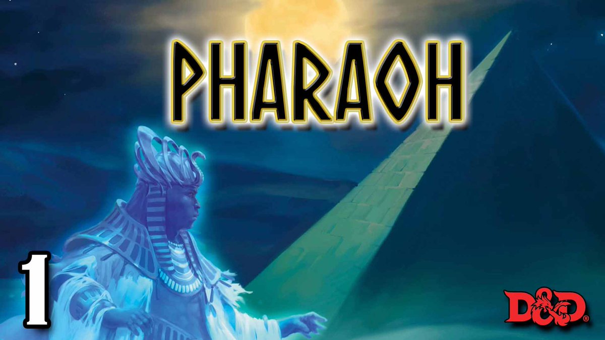 FrogCAdventures's tweet photo. While "Curse of Strahd" is on a little break, I'm running an Egyptian themed adventure called "Pharaoh!"

Episode 1 "The Desert of Desolation"

YouTube:  https://t.co/EXowq2GhSI

Podcast:  https://t.co/DZcxPsrQwu

Spotify:  https://t.co/yZFmrp5f2U https://t.co/OUTJEgTduI
