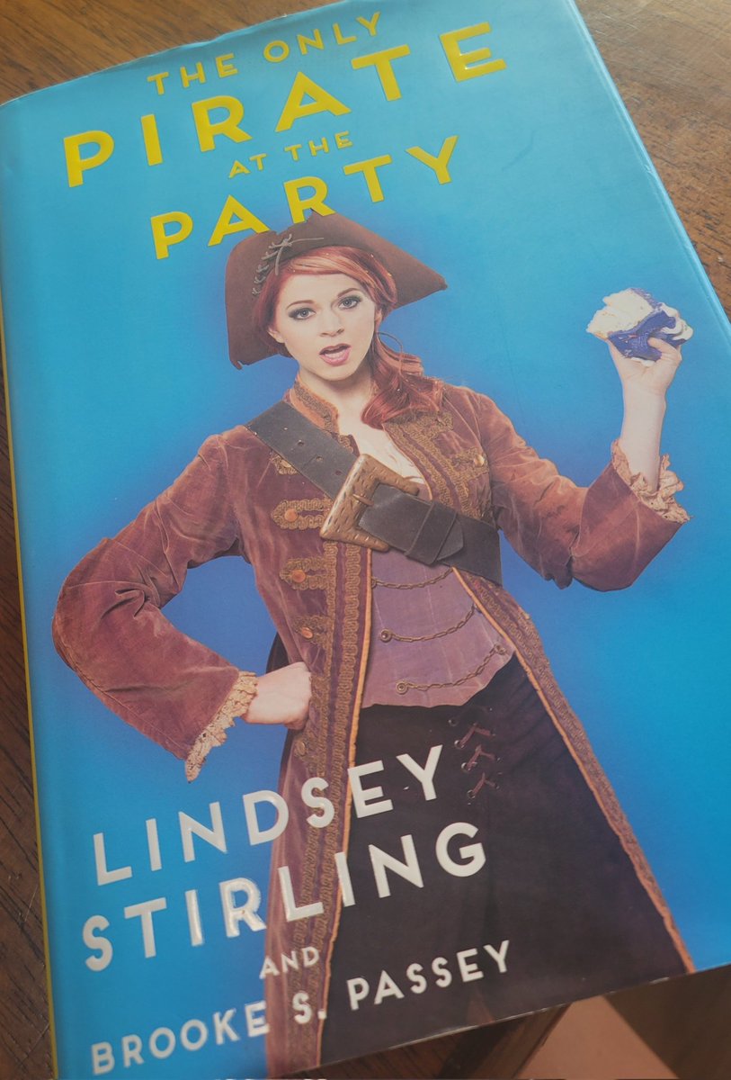 sharingengteach's tweet photo. Surely I'm not the only one who reads an #autobiography before going to a concert? 🤓 #ELAteacher fun to end summer break! College me is bouncing off the walls to see @LindseyStirling in concert. Also only 1/4 in+it's a conversation=I want to be bffs. 
#bookrecommendation https://t.co/Pcob7w4Ypx