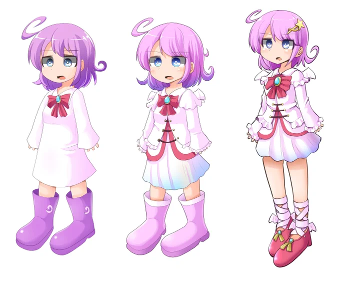 昔から現在までキャラデザ変遷 