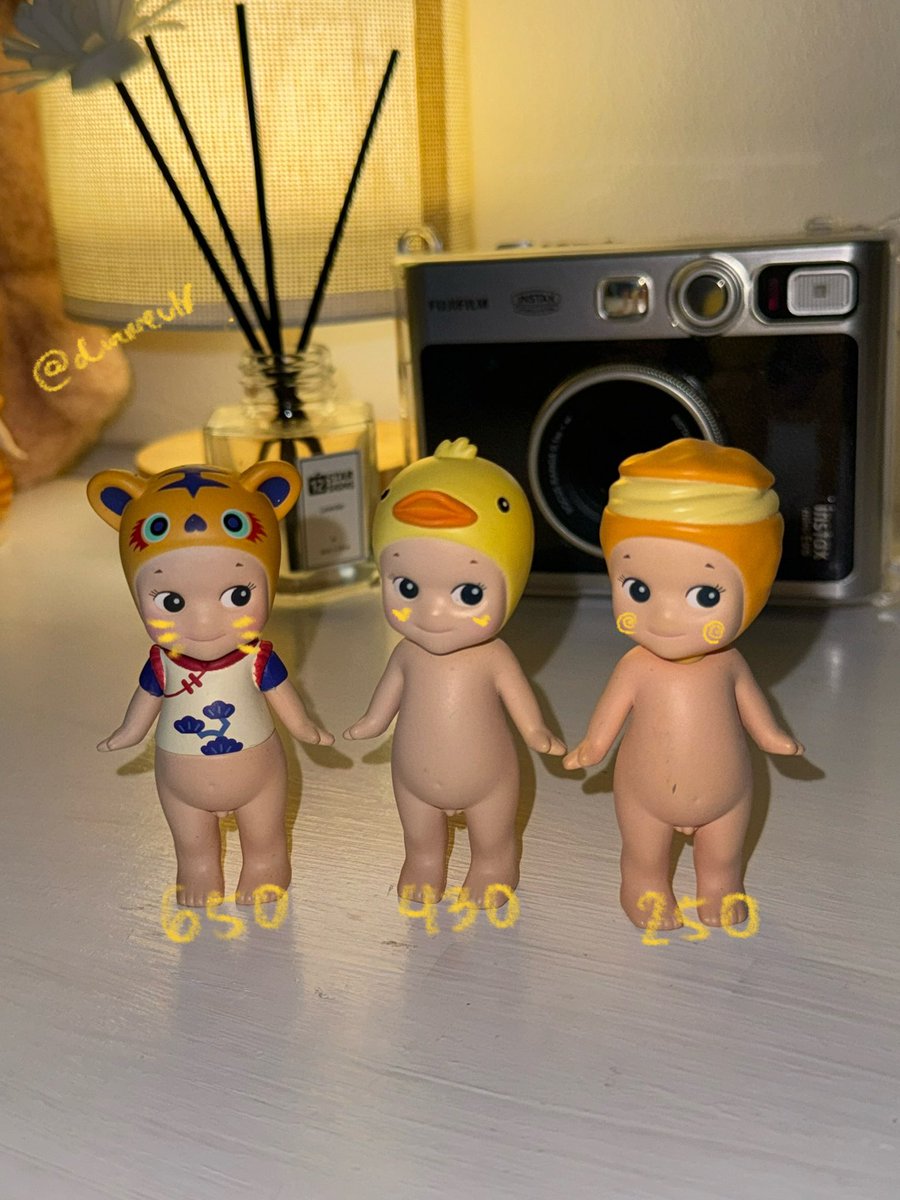 renheecart's tweet photo. wts lfb sonny angels 🛒

𓏔 animal series ver 2 - duck
𓏔 chinoiserie series - tiger 
𓏔 refine sweet series - pancake 

— dm/reply if interested! 🩵 https://t.co/qZEYZxWVHl