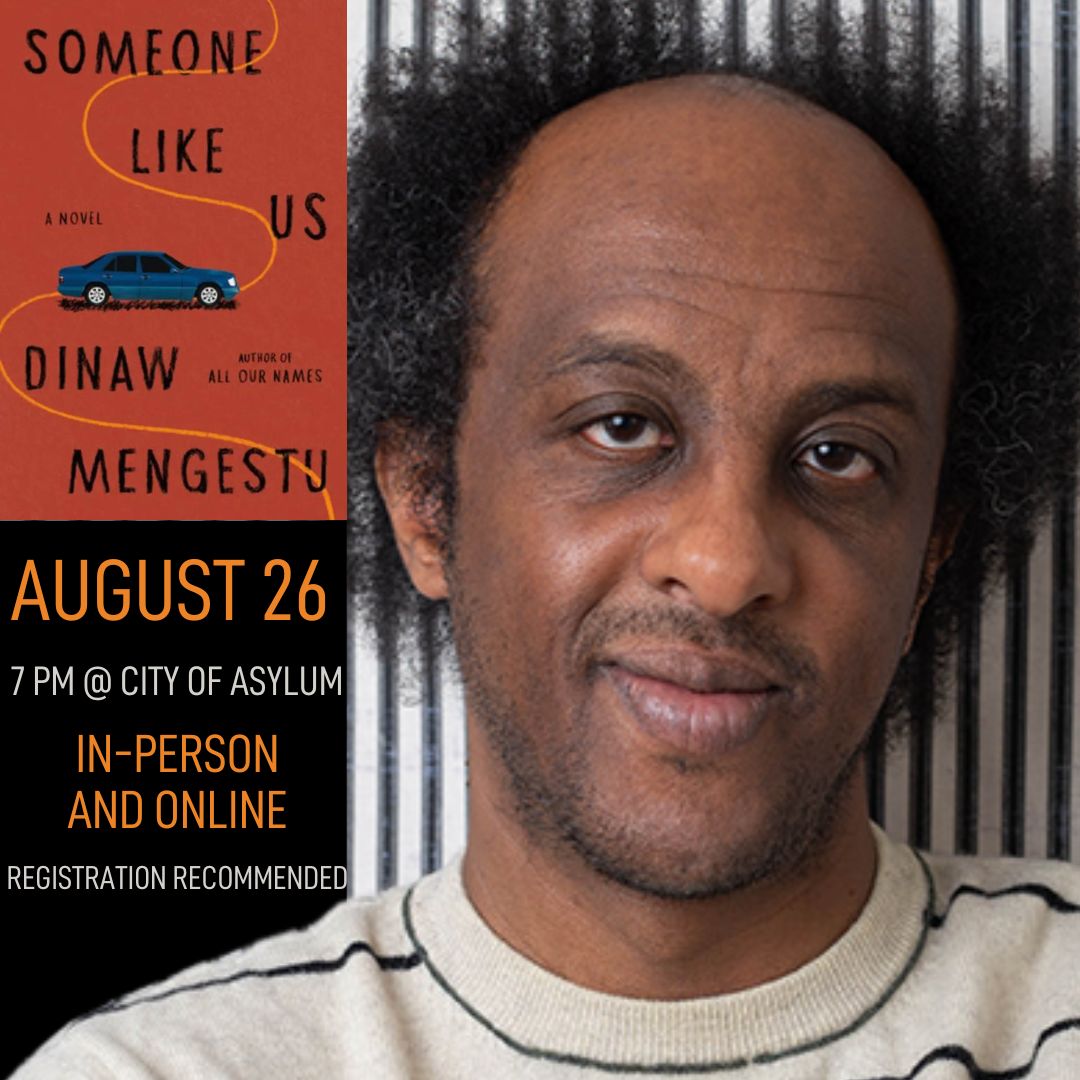 Alfred A. Knopf (@aaknopf) on Twitter photo Fiction aficionados: Don't miss Anderson Tepper in conversation with <a href="/dinawmengestu/">Dinaw Mengestu</a> to discuss SOMEONE LIKE US at <a href="/cityofasylum/">City of Asylum</a> on 8/26 at 7pm ET!
Register for the event to attend in person or virtually here: cityofasylum.org/program/dinaw-… Fiction aficionados: Don't miss Anderson Tepper in conversation with <a href="/dinawmengestu/">Dinaw Mengestu</a> to discuss SOMEONE LIKE US at <a href="/cityofasylum/">City of Asylum</a> on 8/26 at 7pm ET!
Register for the event to attend in person or virtually here: cityofasylum.org/program/dinaw-…