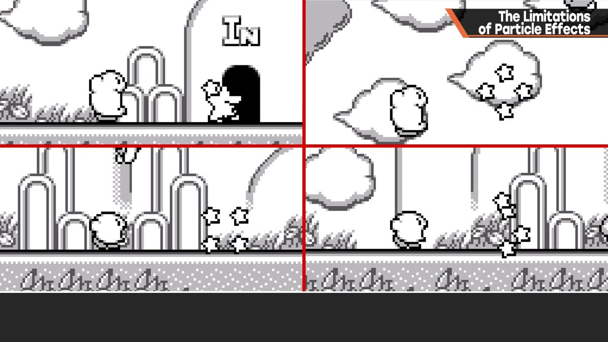 Sora_Sakurai's tweet image. youtu.be/jAQv4PTQvQE
[The Limitations of Particle Effects]
Particles are a type of effect which scatter outward in large quantities. You&apos;ll often want to display lots of these particles, but that can be easier said than done.

By the way, this is the final video in the Effects…