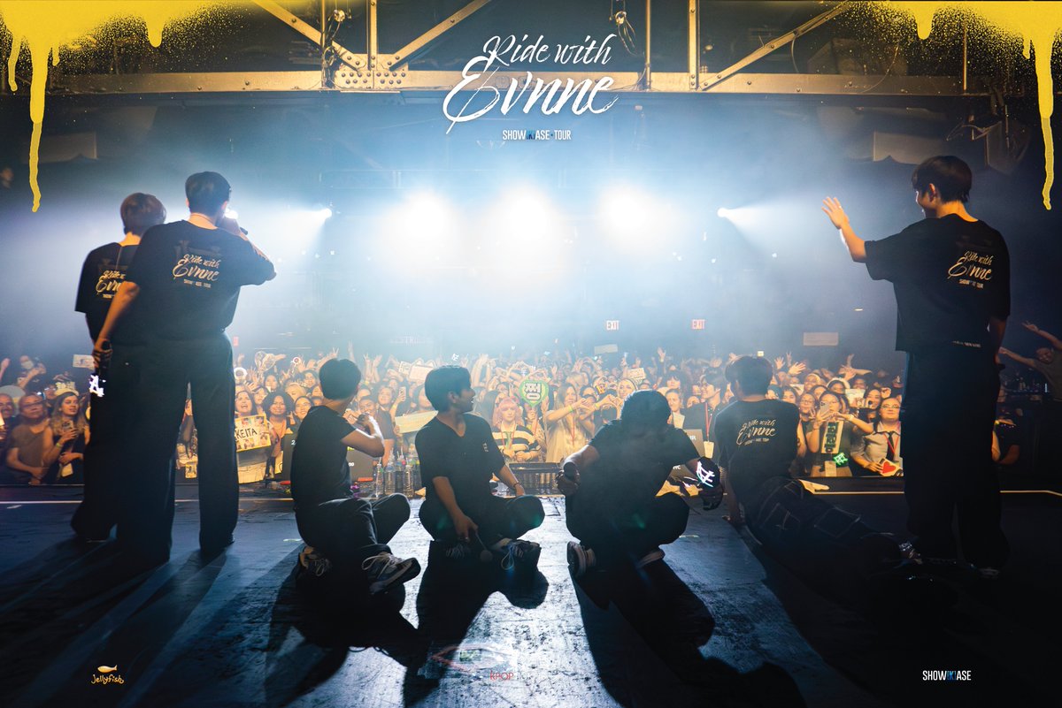 NYC #ENNVE do you guys still miss EVNNE🥺? Well, we can assure you they miss you too

Thank you to everyone who came out to the show! We hope you had as much fun as EVNNE did! Look at those smiles😄

#ShowKase #KPOP_ShowKase #EVNNE #이븐 #EVNNEinNorthAmerica #RIDE_WITH_EVNNE_TOUR