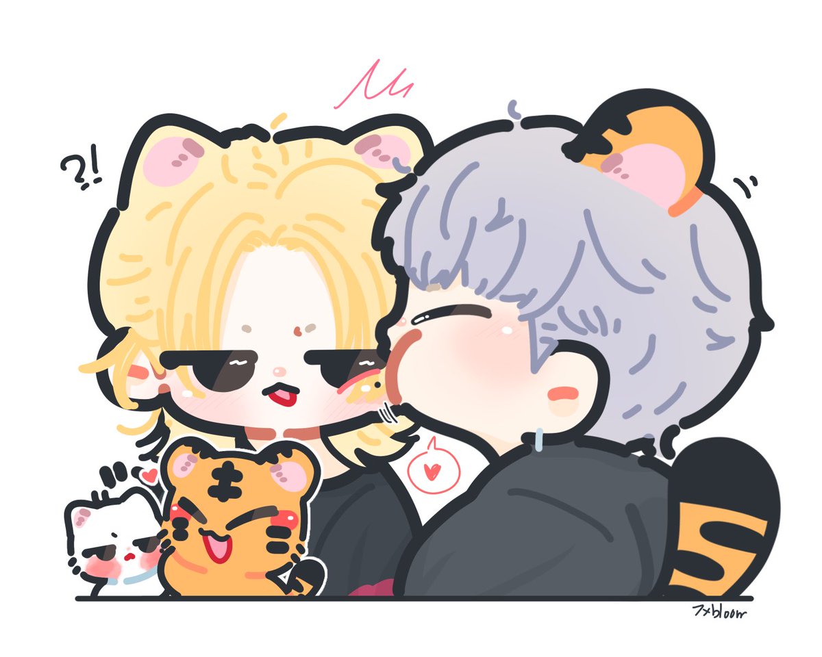 7xbloom's tweet photo. 🐯🐱😋
#호우 #순훈 https://t.co/M0Y4V2i1bn