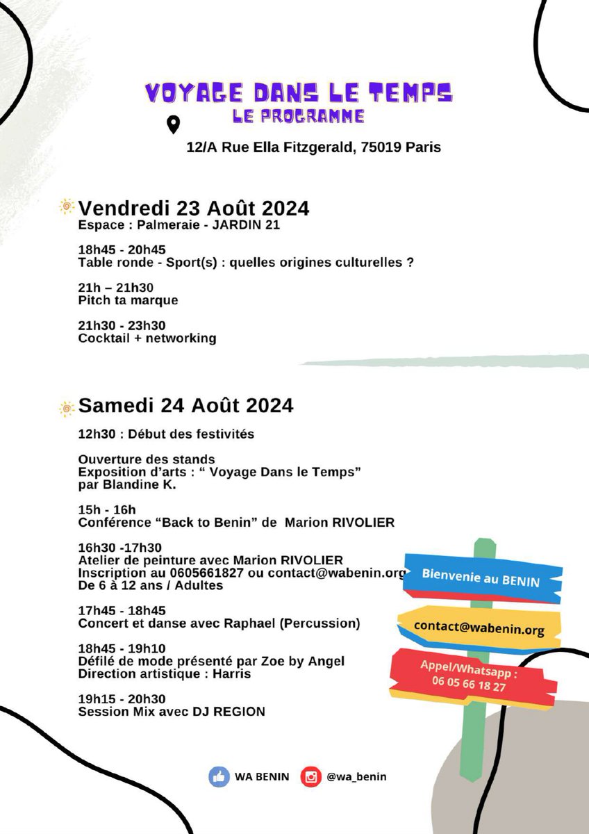 229People's tweet photo. Le programme des deux jours.
Venez massivement les soutenir svp...
#Team229 https://t.co/9Y2SW98C92