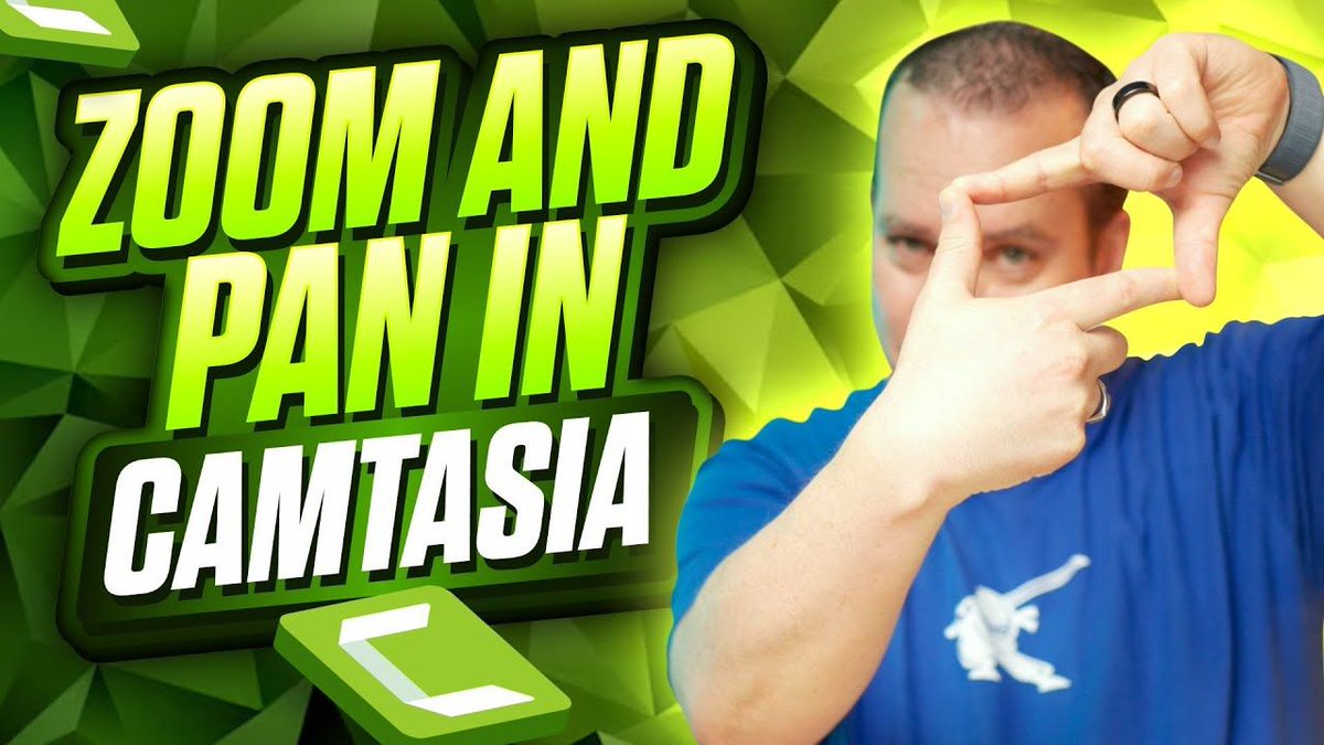 Zooming in and out on your video using the Zoom and Pan tool in Camtasia 2024 helps focus the viewer's attention on specific parts of the screen. This feature is easy to use on both Mac and PC. Learn how to add zooms and pans in this tutorial video. buff.ly/3Awl0cE