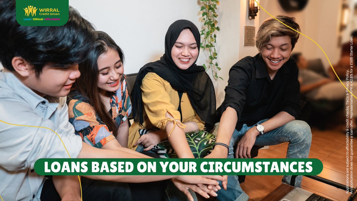 We're in the depths of the biggest cost-of-living crisis in decades - and here at WCU, we know that budgeting's not easy at the best of times! 💵

So our loans are low-cost and simple - approved based on your circumstances, not just your credit score 😌👇

wirralcu.org.uk/loans/