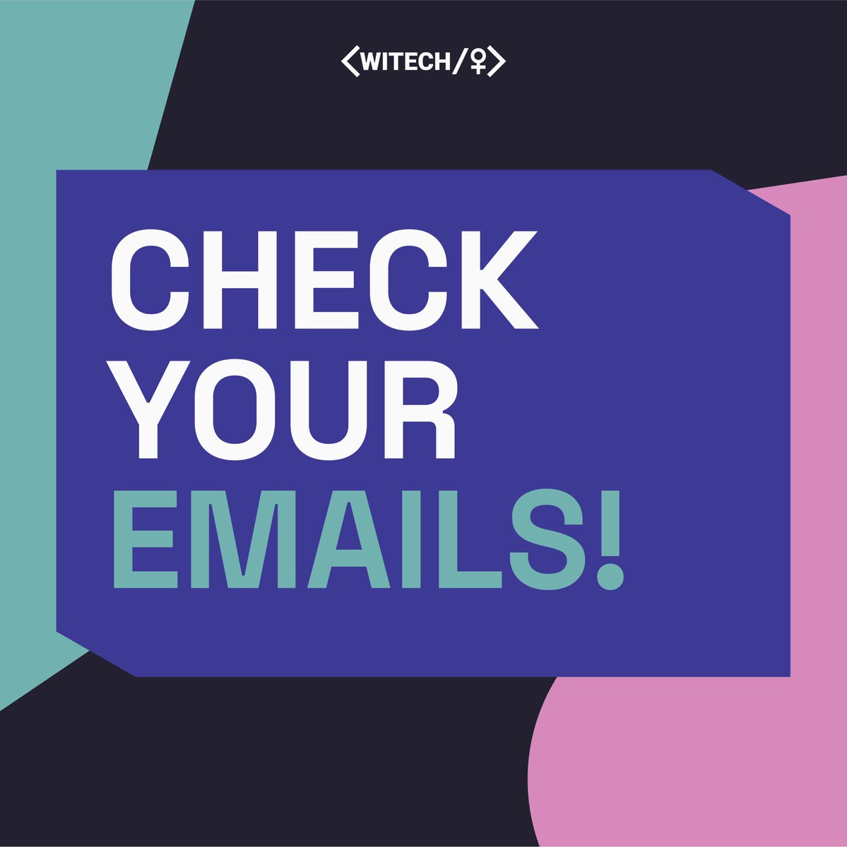 witechorg's tweet photo. Listen up, WiTech Applicants! 📢

It's time to check your emails! 📫 Learn more about the next step of your application: INTERVIEW! 😍 The email shall give you details about the interview scheduling process and wait for your confirmation email. 📅✨

(1/3) https://t.co/S8sI2r1Boq