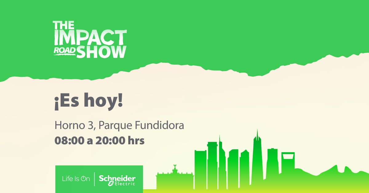 SchneiderMX's tweet photo. ¡Innovation Day: The Impact Road Show en Monterrey comienza hoy en Parque Fundidora! Aún puedes inscribirte para disfrutar de conferencias, paneles y activaciones interactivas. ¡No te lo pierdas! 🚀
Regístrate aquí 👉 https://t.co/5eW8sWqqAL
#InnovationDay2024 #ImpactShow https://t.co/GdOhVa7Ex2