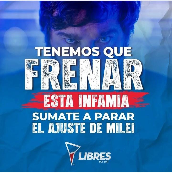 LDSJujuy's tweet photo. 🚨 ¡Indignante! Milei vetó el aumento para los jubilados, pero tiene la facultad de hacer lo mismo con el aumento a senadores y no lo hace. Este aumento es una traición al pueblo argentino. ¡Es otro mamarracho de la casta política! 💔🇦🇷

#LibresDelSur #Jujuy #PolíticaArgentina https://t.co/qiuKwY9HSg