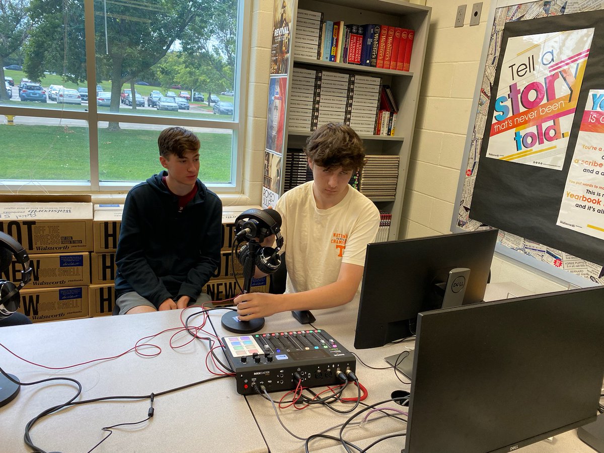 A new batch of radio pros set to crack the mics at <a href="/MWHSWildcats/">Millard West HS</a> on HSRP Nebraska's "The Uproar!"