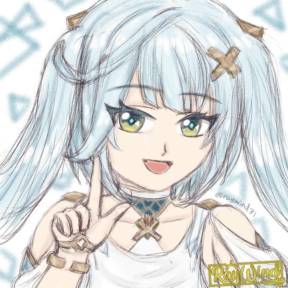 raywind31's tweet photo. Happy Birthday Madam Faruzan 🥳🎂🎉
I'm struggle how to draw her pose to be cute lolol so it ended until night..😂

#GenshinImpact #Faruzan #HBD #原神 #原神_キャラ生誕祭 #ファルザン #ファルザン生誕祭2024 https://t.co/Vaww2525ym