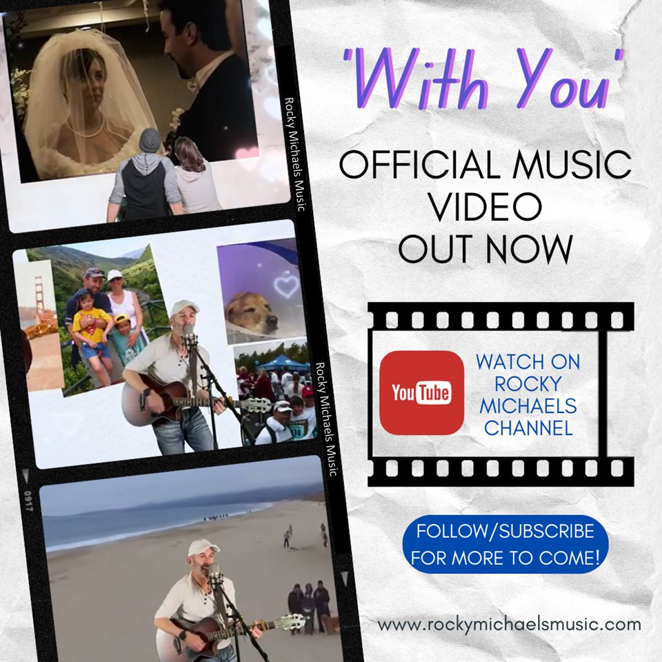 Official Music Video Out Now! This one was 25 years in the making! YouTube link: youtu.be/RK_6JQp7vgU?si…

#withyou #NewVideo #newmusicvideo #indiefolk #indieartist #relationships #couples