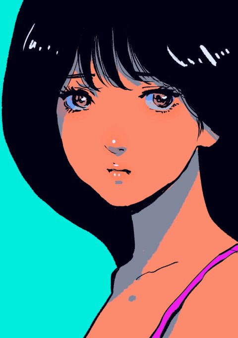 夜のとばりの中まだ眠れない 