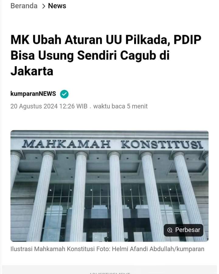 jie_jie_jokowis's tweet photo. berartii siapapun yg diusung oleh pdip di pilkada dki bisalah kita bilang anak haram demokrasi, biar sama dengan yg mereka ucapkan pada saat pilpres

Giliran pak jokowi ubah aturan = waduh pelanggaran
Giliran mak banteng = ya udah gpp 🤭 https://t.co/jqoAAaFYiH