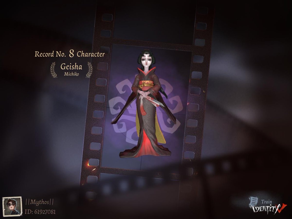 sonofsaturn's tweet photo. I'm playing Identity V. Fancy a game? https://t.co/WBnZKt4Wjp