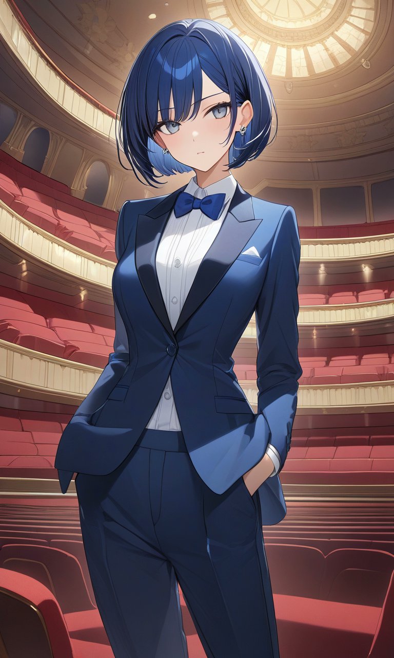 アニメキャラクター イラスト 青色 Z／X IGNITION｜キャラクター