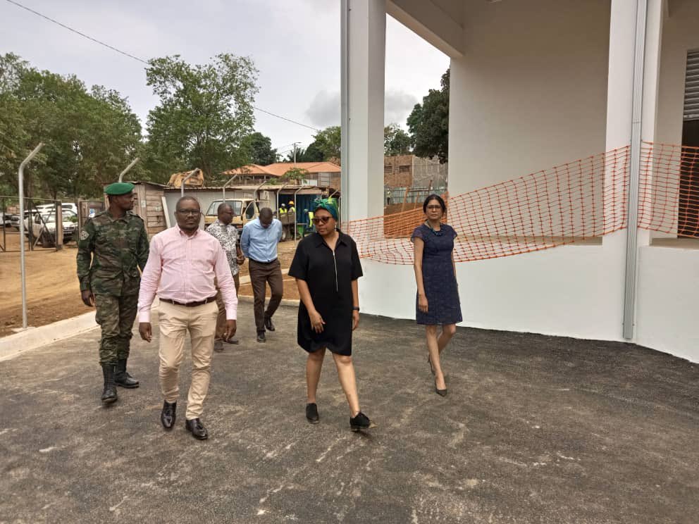 Lovita_Ram's tweet image. Visited with the Health Ministry the warehouse constructed with #undpstp support funded by #globalfund which will improve access to medicines on the island