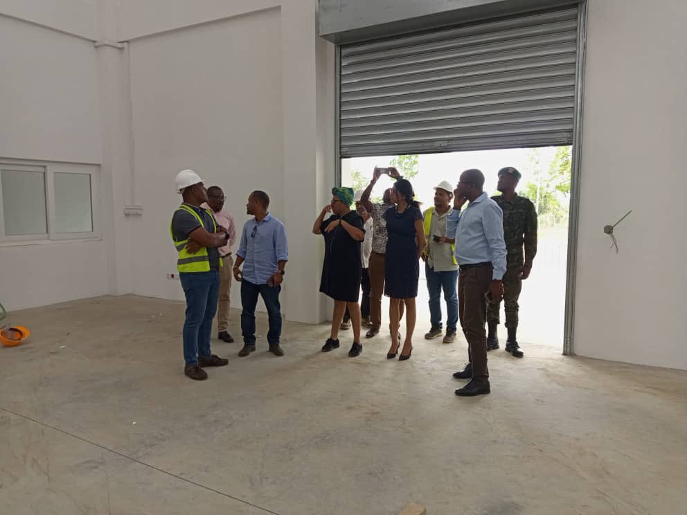 Lovita_Ram's tweet image. Visited with the Health Ministry the warehouse constructed with #undpstp support funded by #globalfund which will improve access to medicines on the island