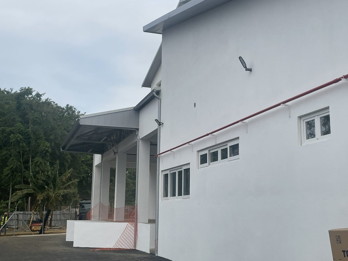 Lovita_Ram's tweet image. Visited with the Health Ministry the warehouse constructed with #undpstp support funded by #globalfund which will improve access to medicines on the island