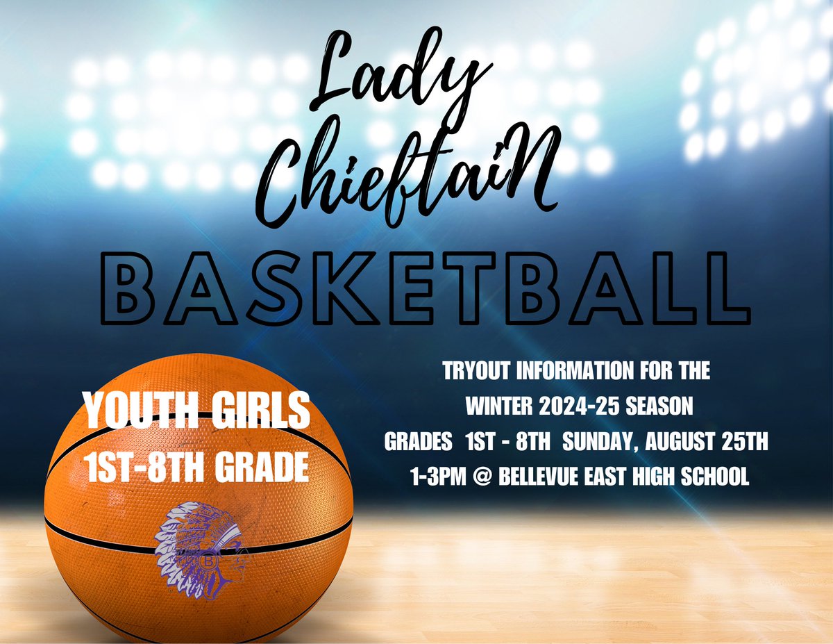 We are restarting the Lady Chieftains girls basketball program.  If you are interested please come to tryouts.  This program is designed to develop their basketball skills.  We will play in a league and some local tournaments. Questions contact Chad Holtz at chad.holtz@bpsne.net