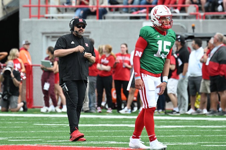 BREAKING:

Matt Rhule has named Dylan Raiola the starting QB at Nebraska. The true freshman who grew up a Husker will lead the scarlet and cream this year. 

“We believe got the best QB in the county. He’s our guy.” - Matt Rhule

First reported by <a href="/CTESPNnebraska/">CTESPN NEBRASKA</a>  
#LincolnBCT