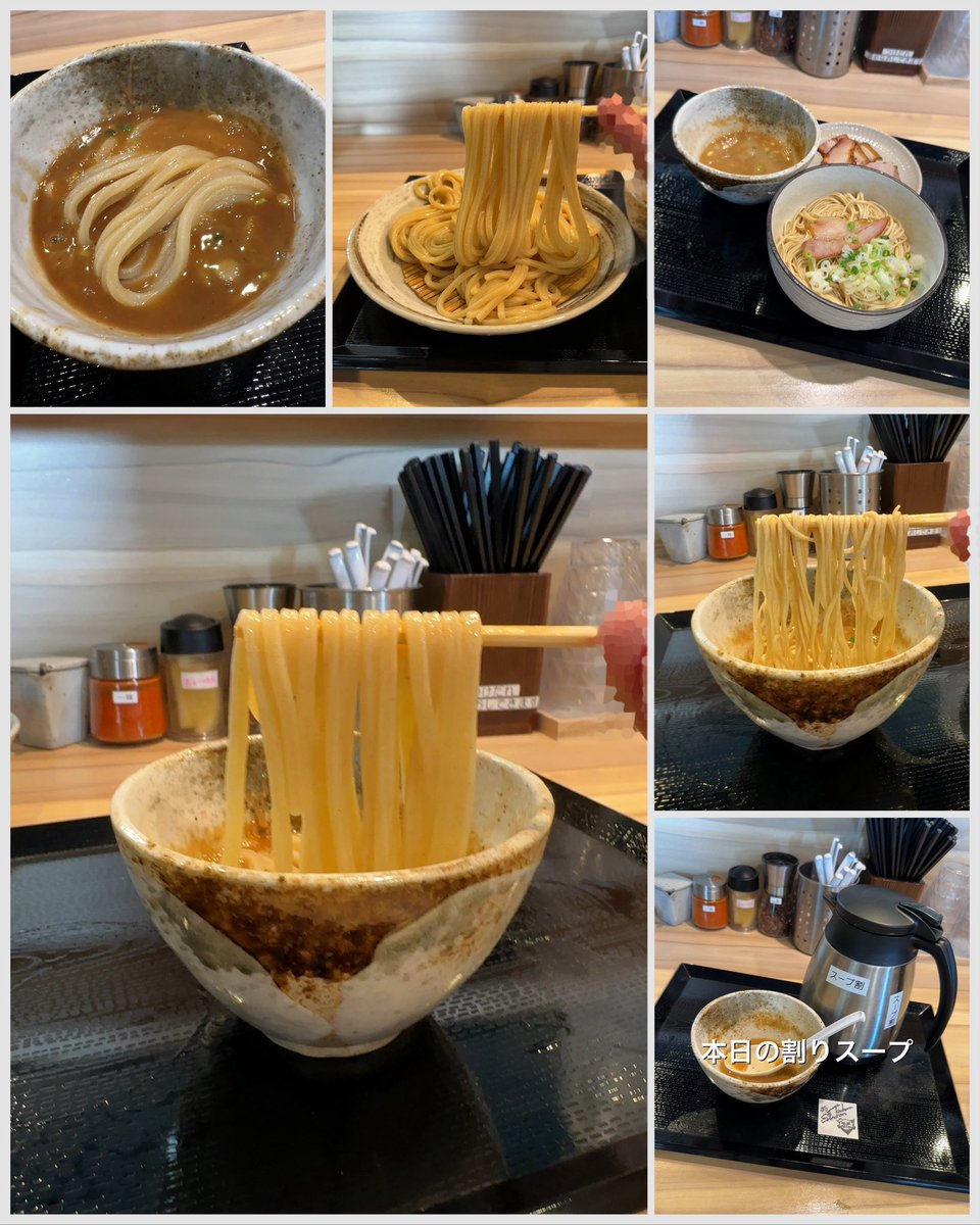 kiyoofdeath's tweet image. しんちゃんつけ麺 at つけめんしんちゃん

#Dipping 星人w
How's life??
「煮干しつけ麺宮元」出身!チームナックスキングオブつけ麺2024①店‼️シャッターPP/20名程度!!豚骨主体に鶏•煮干•魚介を合わせ旨味を超凝縮重量級!!#自家製麺 コシ強太麺に和え玉豚と鶏必須でぅマぁ😭＋ふりっぱー焼豚1枚C有!!