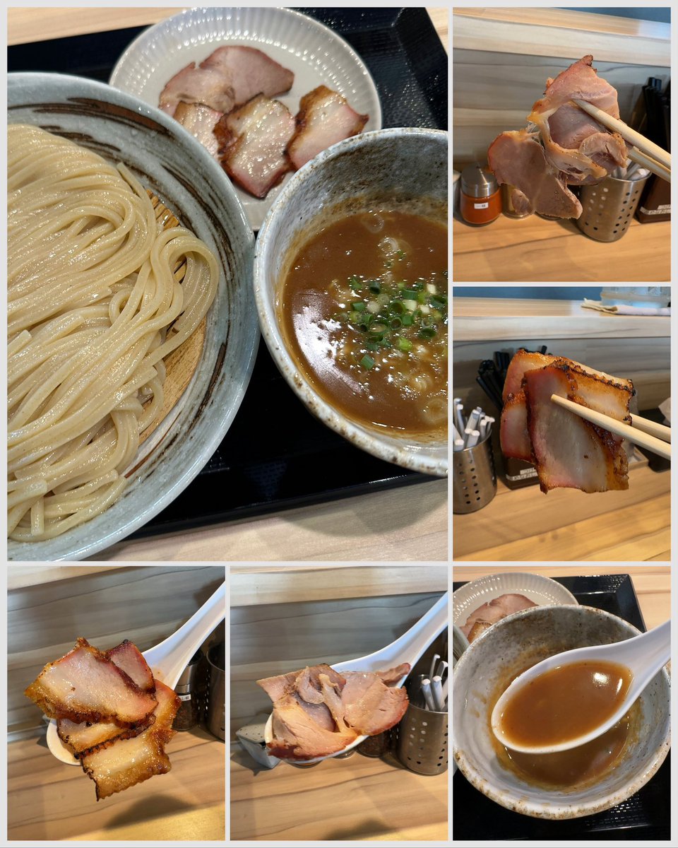 kiyoofdeath's tweet image. しんちゃんつけ麺 at つけめんしんちゃん

#Dipping 星人w
How's life??
「煮干しつけ麺宮元」出身!チームナックスキングオブつけ麺2024①店‼️シャッターPP/20名程度!!豚骨主体に鶏•煮干•魚介を合わせ旨味を超凝縮重量級!!#自家製麺 コシ強太麺に和え玉豚と鶏必須でぅマぁ😭＋ふりっぱー焼豚1枚C有!!