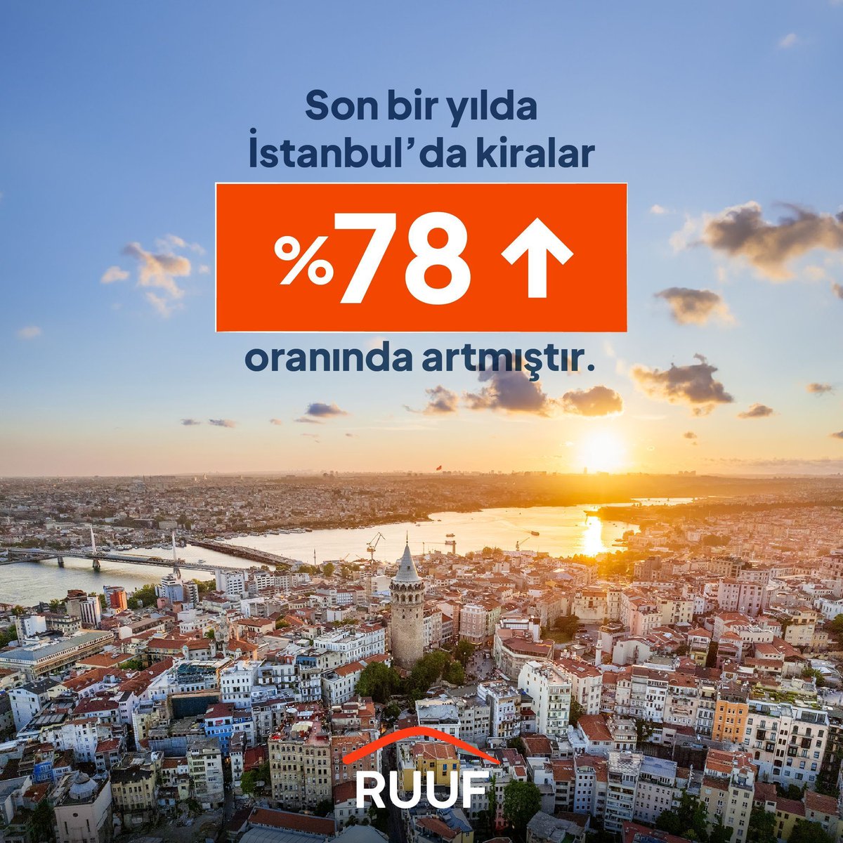 ruuf_tr's tweet photo. Son bir yılda İstanbul’da kiralar %78 oranında arttı! 💸 RUUF’un Parça Parça Sahiplik Sistemi ile hayalinizdeki eve kira öder gibi sahip olun. 
https://t.co/v4319BX0iv 

#İstanbul #KiralıkEv #EvSahipliği #RUUF #KonutPiyasası #KiraFiyatları https://t.co/UNQ5Unclan