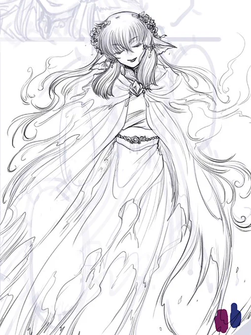 己の好みを詰め込んだ方々。 #お前が描いた創作女子を見せろ 