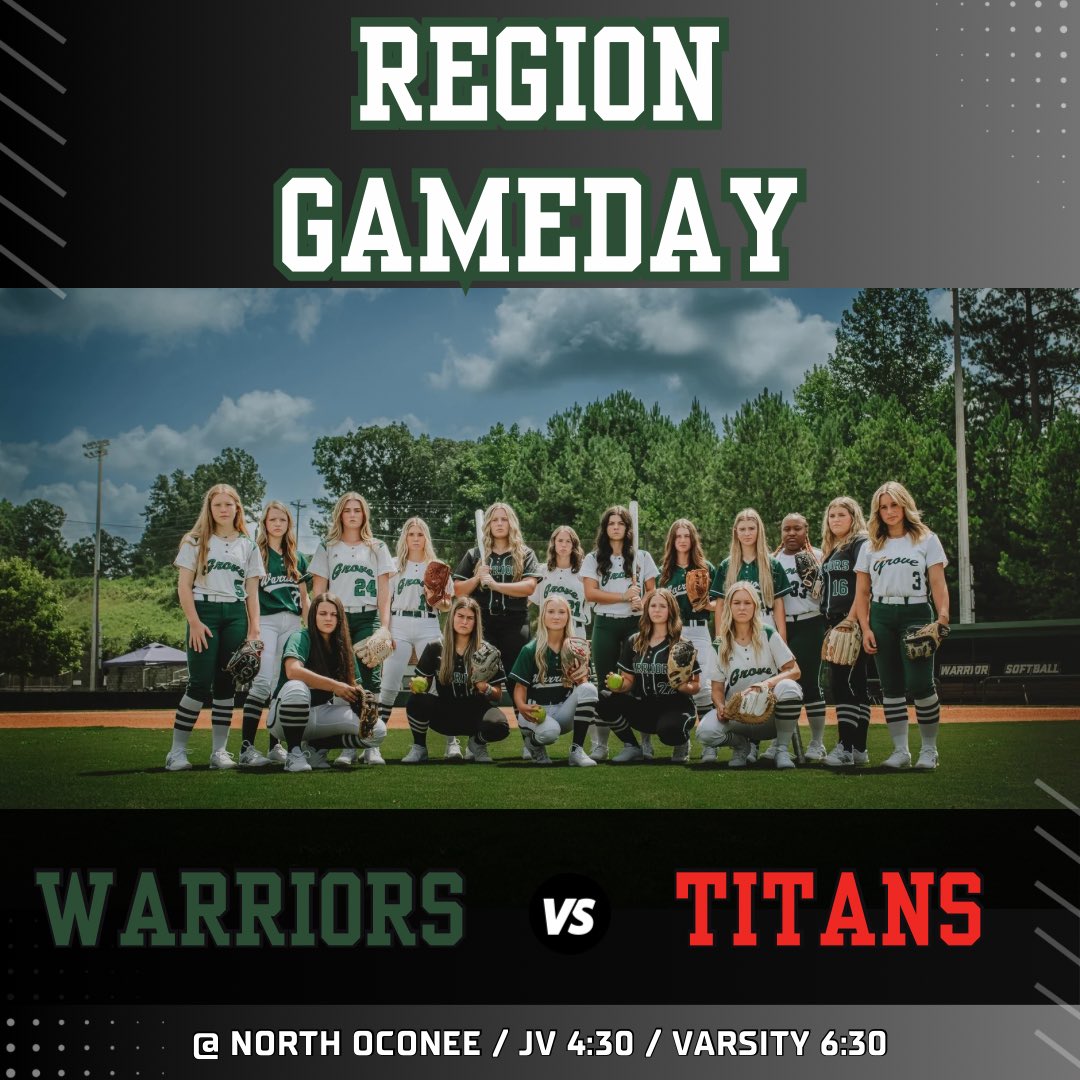 Wgsoftballga's tweet photo. Big GameDay as we open up our region schedule on the road at North Oconee. Let’s Go💚🖤
#SuccessIsntGiven
#WinTheDay
@WGHS_ATHLETICS_
@brendan_koerner
@SSteering_WG https://t.co/eEn2mA5zhL