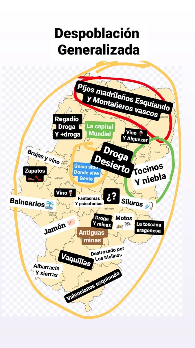 El mapa de Aragón y no acepto discusiones