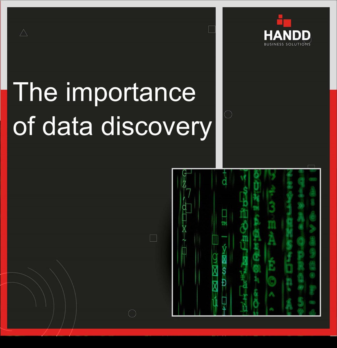 There are a multitude of benefits to deploying a #DataDiscovery capability into your organisation, 7 of which are listed in our latest report: buff.ly/3QZTbzC

#DataSecurity