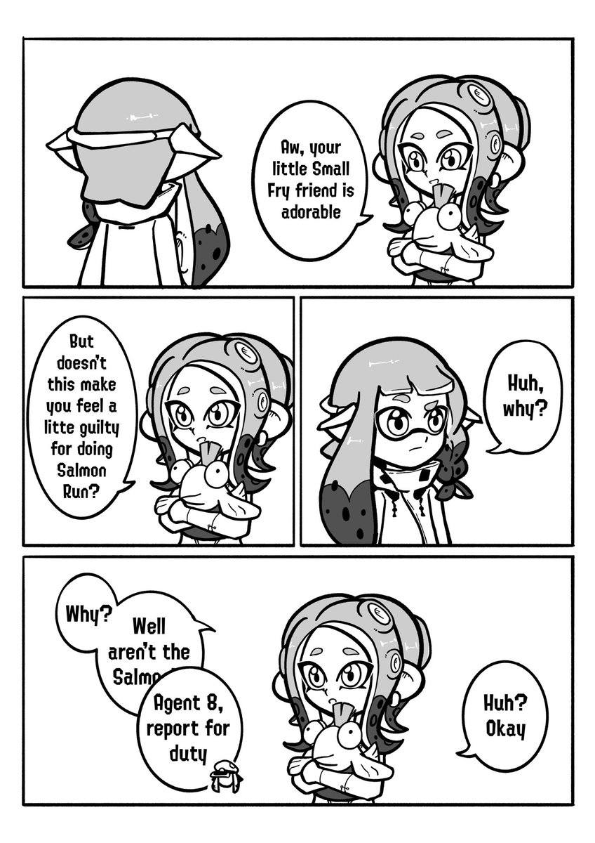 Nigo212's tweet photo. Captain’s priorities
#Splatoon https://t.co/u3edmyzKpn