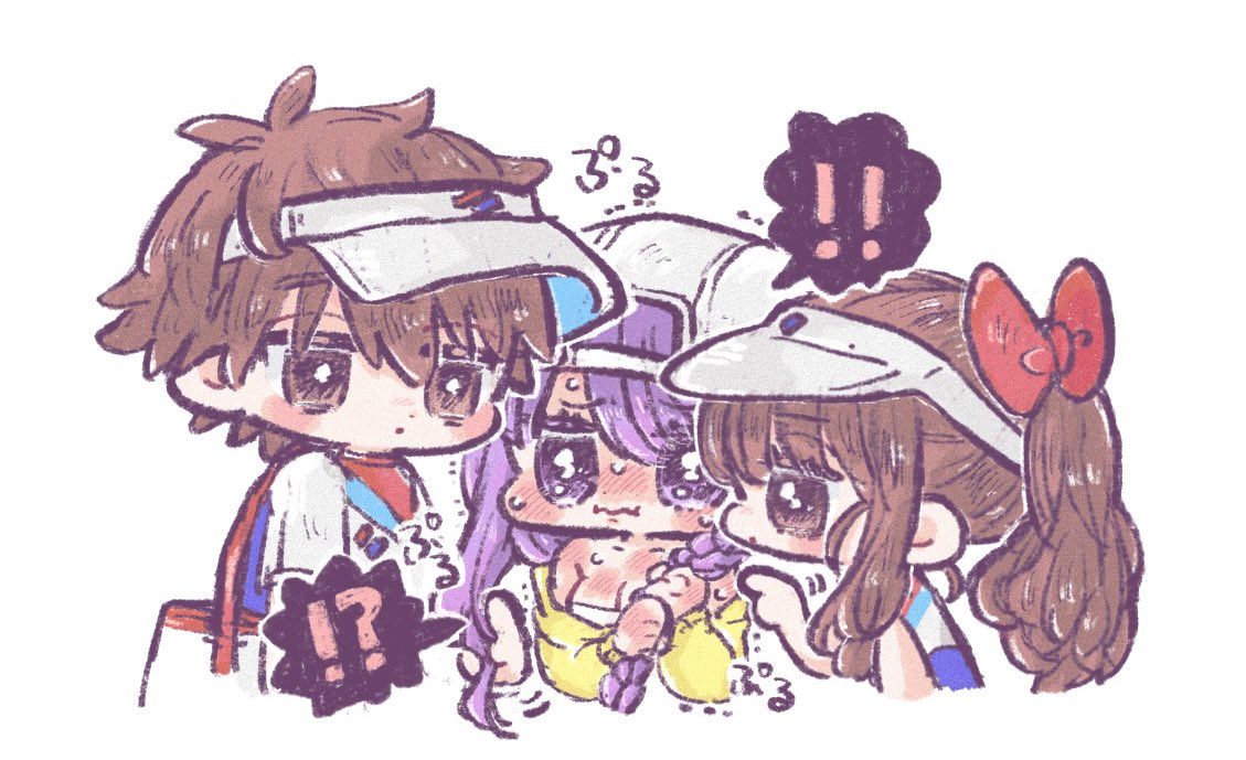 ビィビィ 「BBちゃん早く岸波サンドされてくれ〜〜〜」|トワコのイラスト