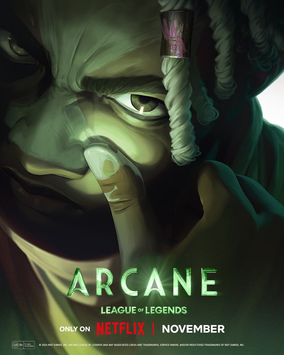 NetflixGeeked's tweet photo. From Little Man to the Boy Savior. 
Ekko returns in the final chapter of the award winning series, Arcane this November only on Netflix. https://t.co/YfRcFyXQCc