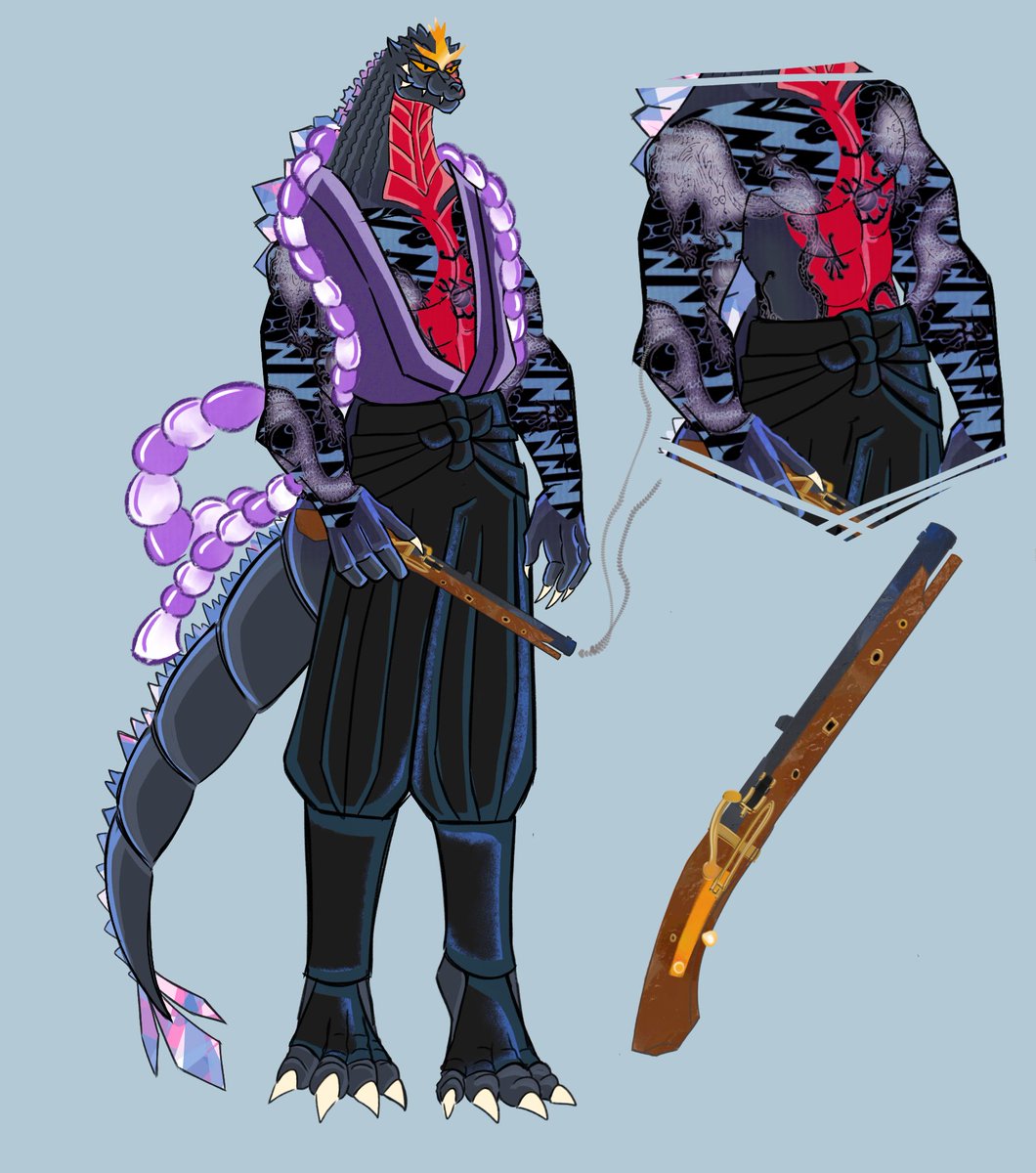 Finally Sugo Redesign is done! 👍 #Godzilla #Godzillaart