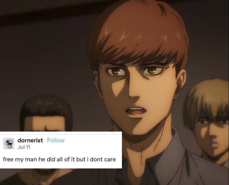 KokoaRed's tweet image. Eren did nothing wrong said the Eren fanclub admin
#fleren #floch