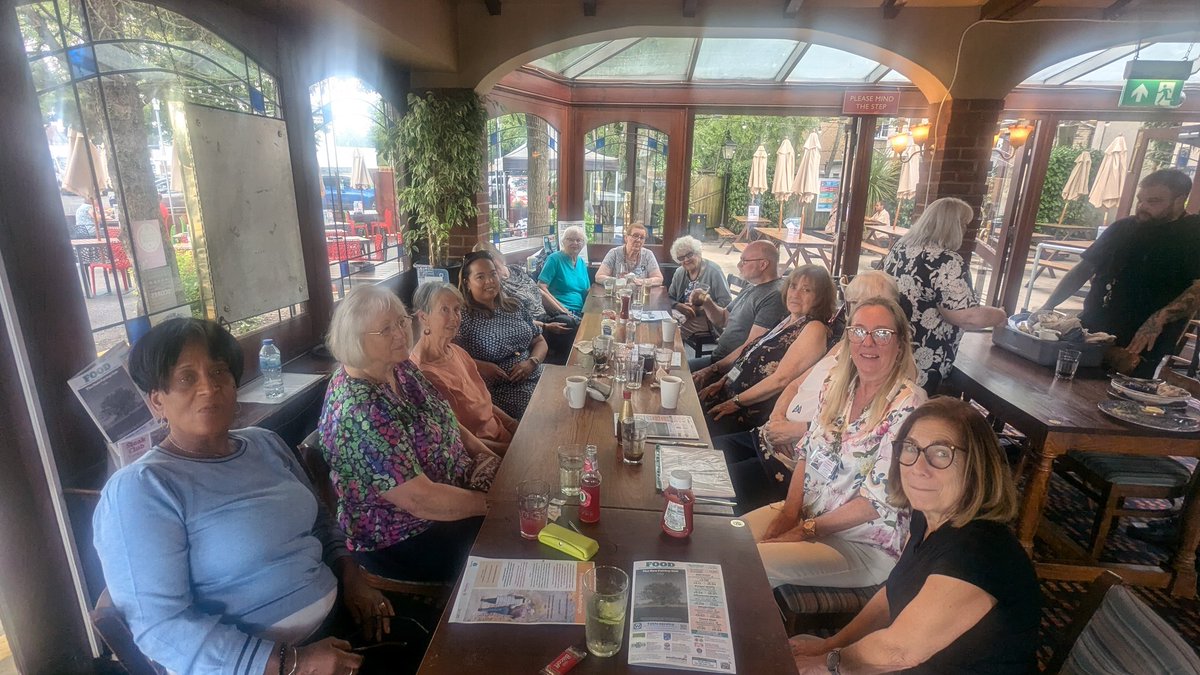 Engaging with <a href="/RedbridgeLive/">Redbridge Council</a> residents at the local pub, to discuss how falls prevention can be helped by using assisted tech, thank you to Age UK Redbridge and <a href="/CareCityUK/">Care City</a> <a href="/firewool/">Mark Santos</a> <a href="/KamRai7/">Kam Rai</a>
