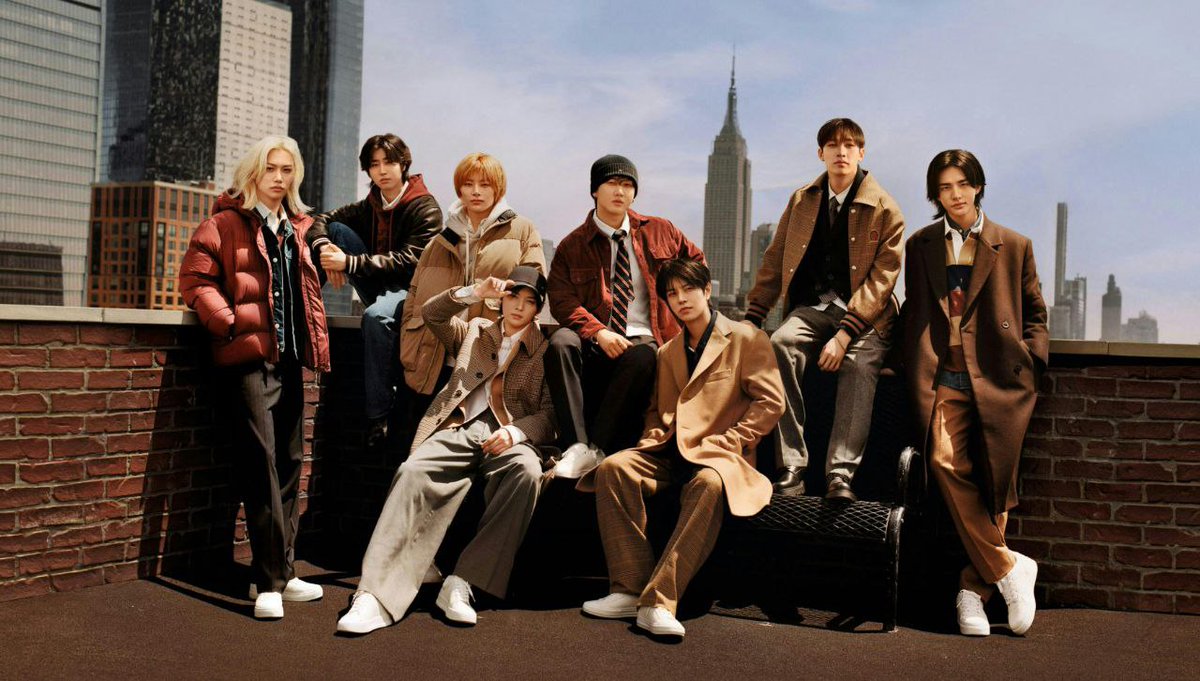Dressed in warm earth tones, they resemble even more tempting than chocolate in their fashionable ensembles. Adorning the New York skyline, every gaze is locked on them as they focus their eyes on the camera, seizing their stunning visuals that appear blinding.