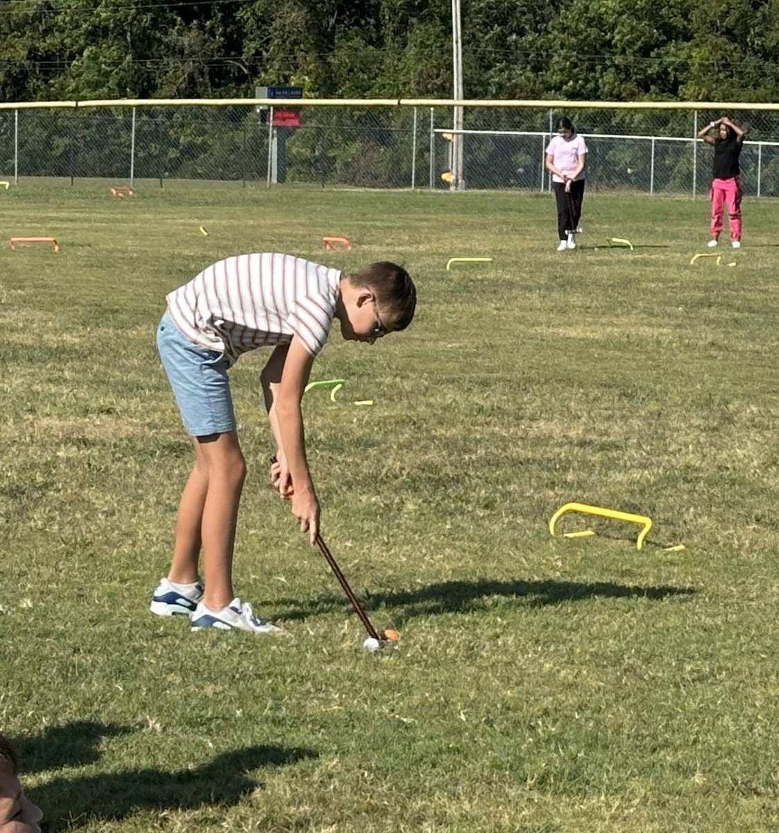 WJBRelatedArts's tweet photo. More Croquet pics in WJB PE Class 
@WalterJBaird https://t.co/Pn1YHRy4QV