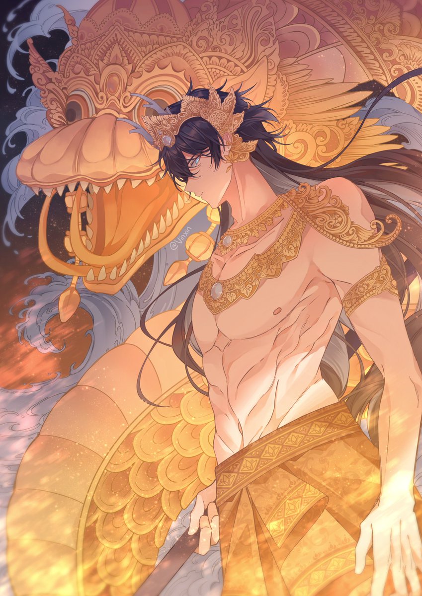 Dan Heng il in Balinese setting 🐉

#honkaistarrail #Danheng #danhengil