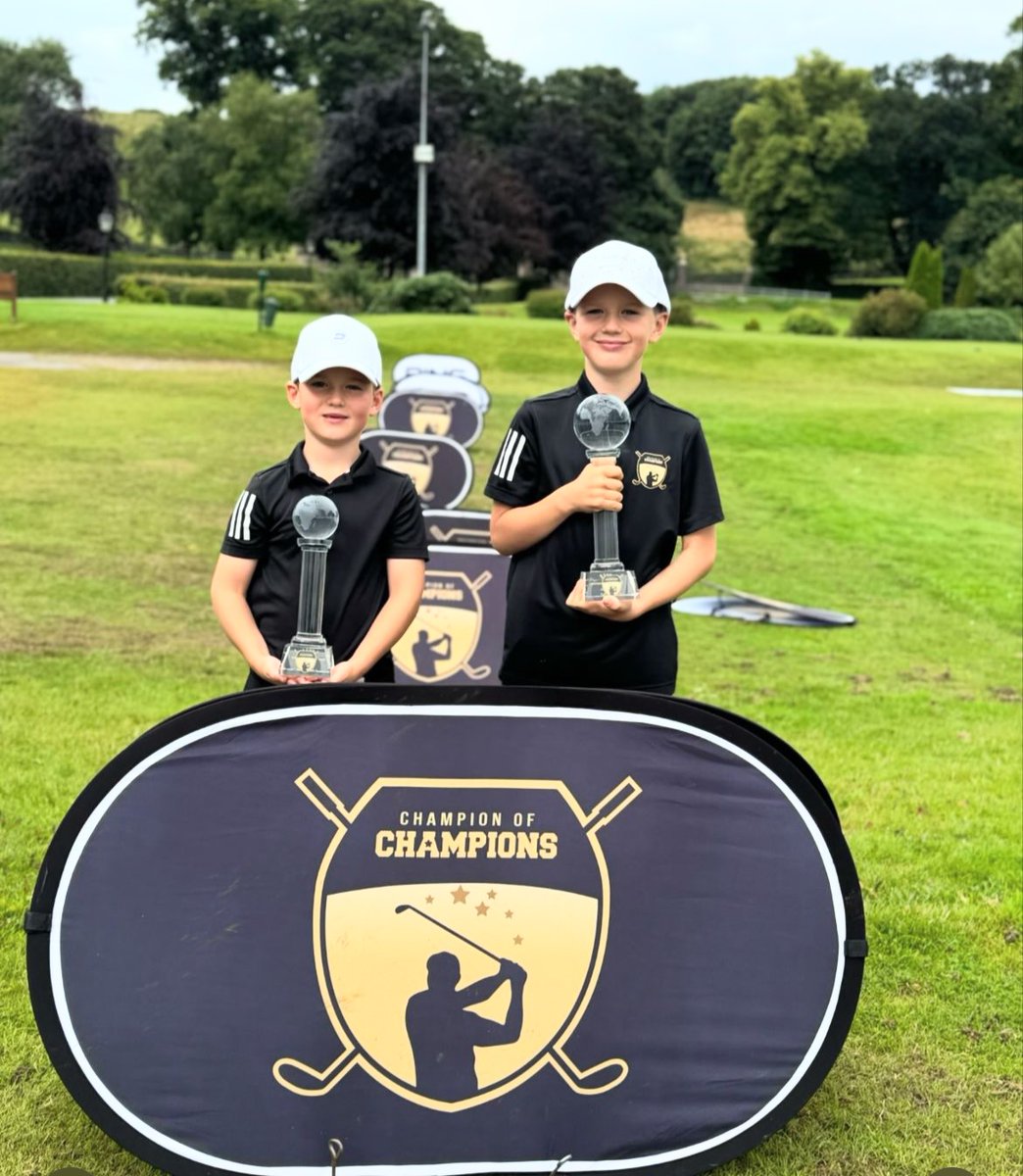Delighted to share that two of our pupils placed 2nd and 3rd in the Champion of Champions World Championship golf competition this Summer.

Well done to Benji and Harley, look forward to seeing you back at school very soon! 🏆🏌️⛳️
