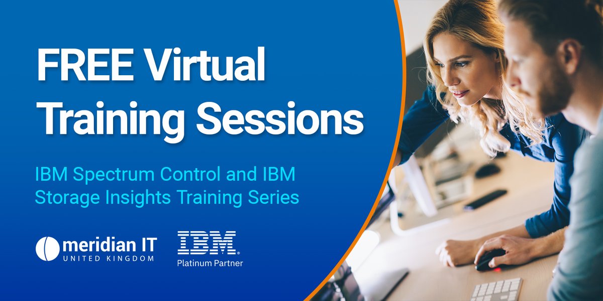 Free IBM Spectrum Control and IBM Storage Insights Training Series - register now: 
meridianit.co.uk/events/ibm-spe…

#ibm  #ibmstorage #ibmspectrumcontrol #ibmstorageinsights