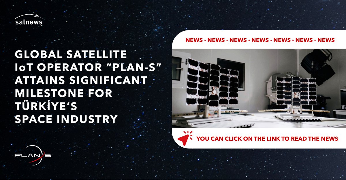 WeArePlanS's tweet image. Check out the @SatNewsMedia article on our four Connecta IoT satellites, which were successfully launched into orbit last week as part of SpaceX's Falcon 9 Transporter 11 mission. bit.ly/3SXVmDV

#WeArePlanS #PlanS #Connecta #IoT #ConnectaNetwork