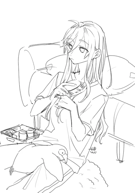 毛メンテ中 