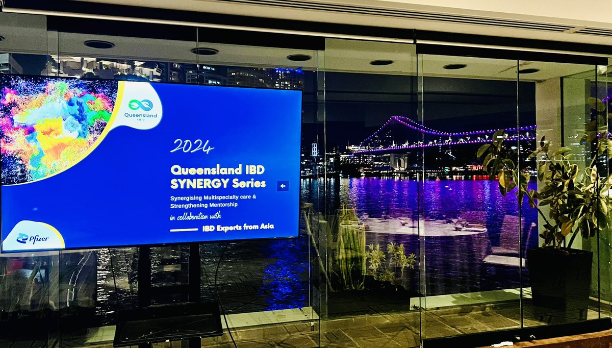 DrYoonAn's tweet photo. Great night hosting the “Queensland IBD SYNERGY Series” in #Brisbane! 🙌 Amazing discussions led by IBD experts from #Asia and #Australia. Big shoutout to our fellows for driving impactful case presentations, and a special thanks to @Pfizer for their support. https://t.co/OxNpLUtiEN